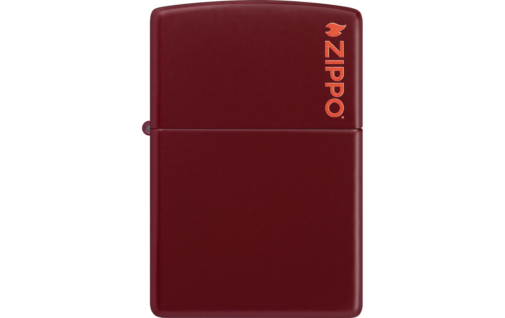 Zippo Feuerzeug – 6 × 2 × 8,5 cm, 80 g – rot – Metall – Merlot (46021ZL)