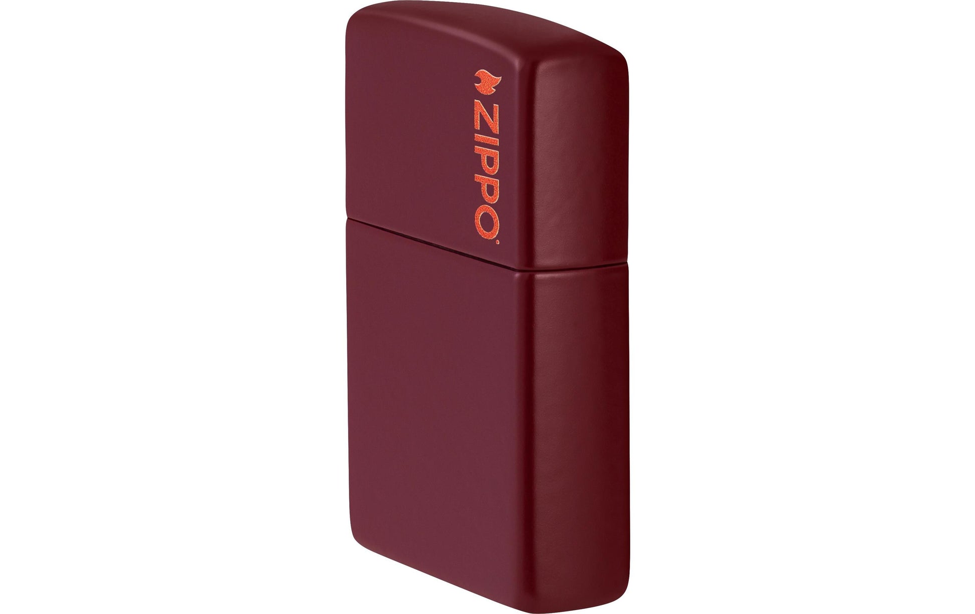 Zippo Feuerzeug – 6 × 2 × 8,5 cm, 80 g – rot – Metall – Merlot (46021ZL)