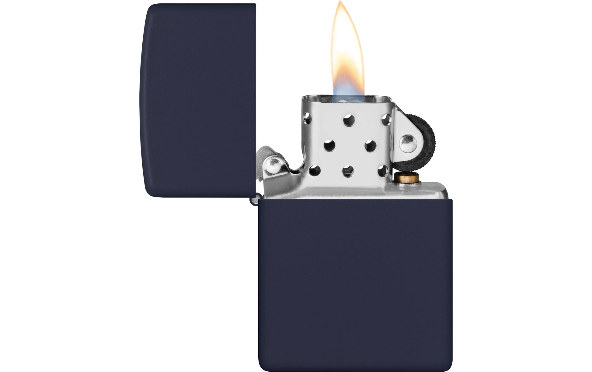 Zippo Feuerzeug – Marineblau – 6 × 2 × 8,5 cm – Metall
