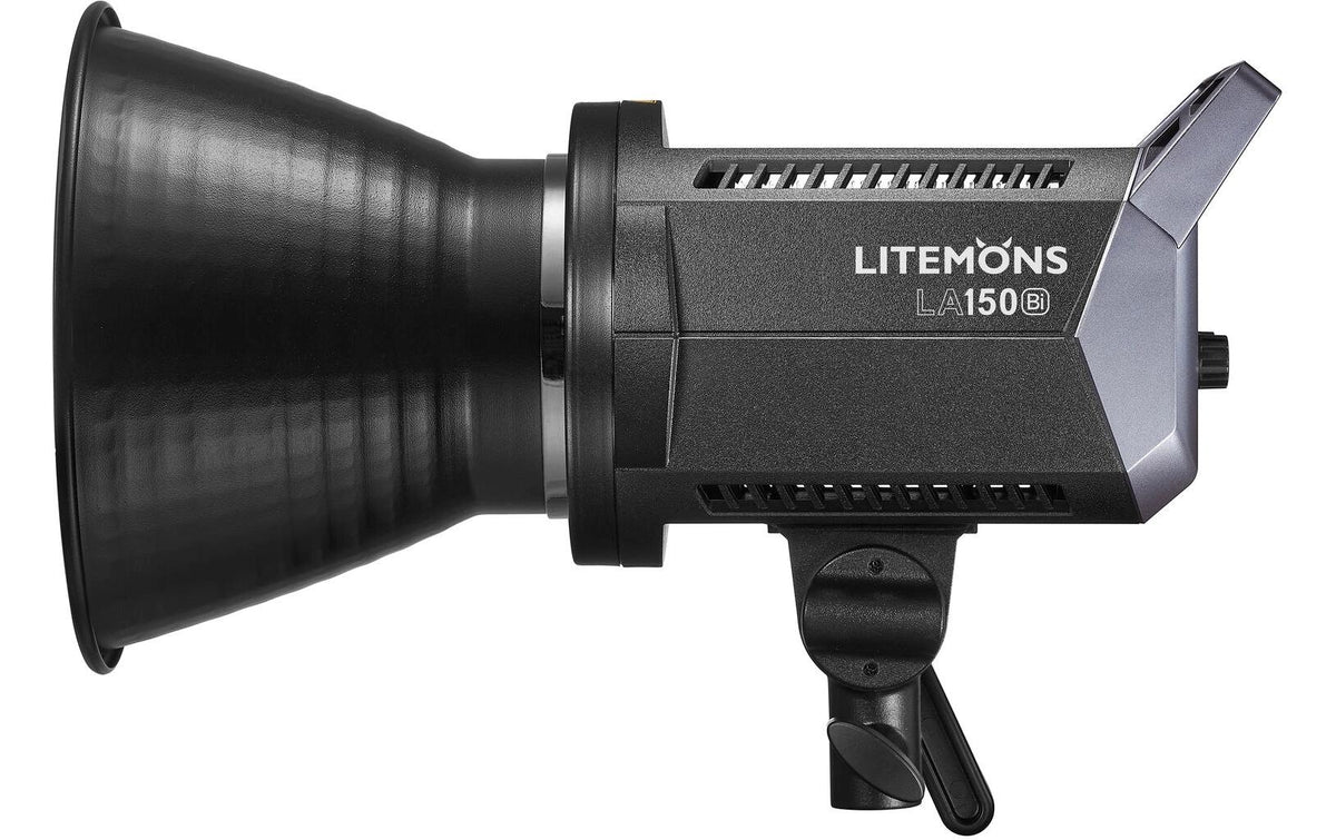 Godox Litemons LA150BI LED-Licht – Einstellbares Weiss 2800–6500 K, dimmbar, 66000 Lux – Schwarz