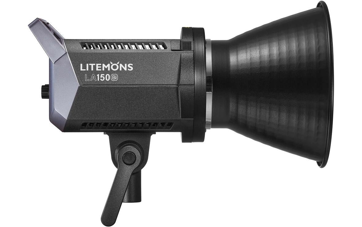 Godox Litemons LA150BI LED-Licht – Einstellbares Weiss 2800–6500 K, dimmbar, 66000 Lux – Schwarz