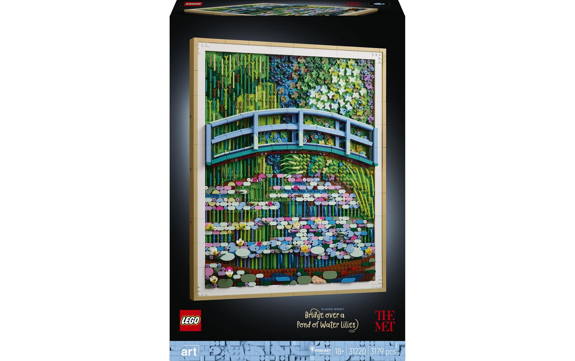LEGO ART Puzzle 31220 – 3179 Teile – 55,5 × 37,8 cm – ab 18 Jahren