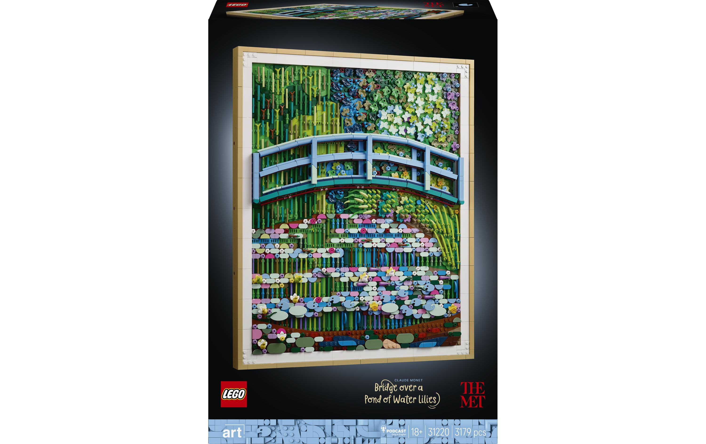 LEGO ART Puzzle 31220 – 3179 Teile – 55,5 × 37,8 cm – ab 18 Jahren
