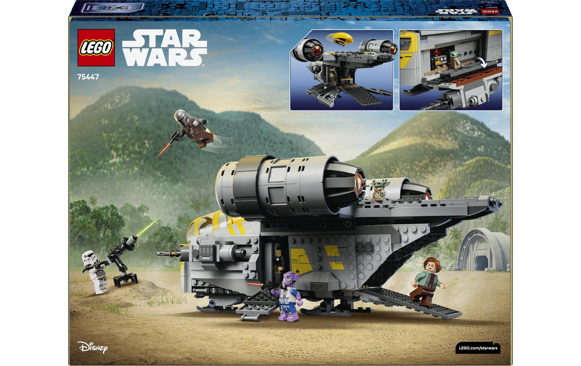 LEGO 75447 Bauset – Star Wars – 930-teilig – 37,8 × 7,1 × 48 cm – ab 10 Jahren