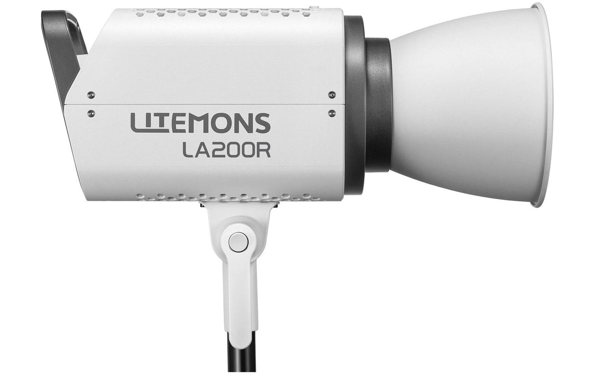 Godox Litemons LA200R Streaming-Licht – RGB, 68000 lx, 1800–10000 K – Weiss