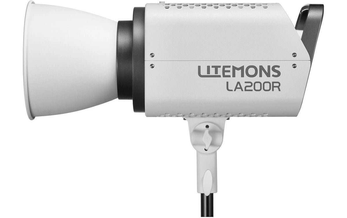 Godox Litemons LA200R Streaming-Licht – RGB, 68000 lx, 1800–10000 K – Weiss