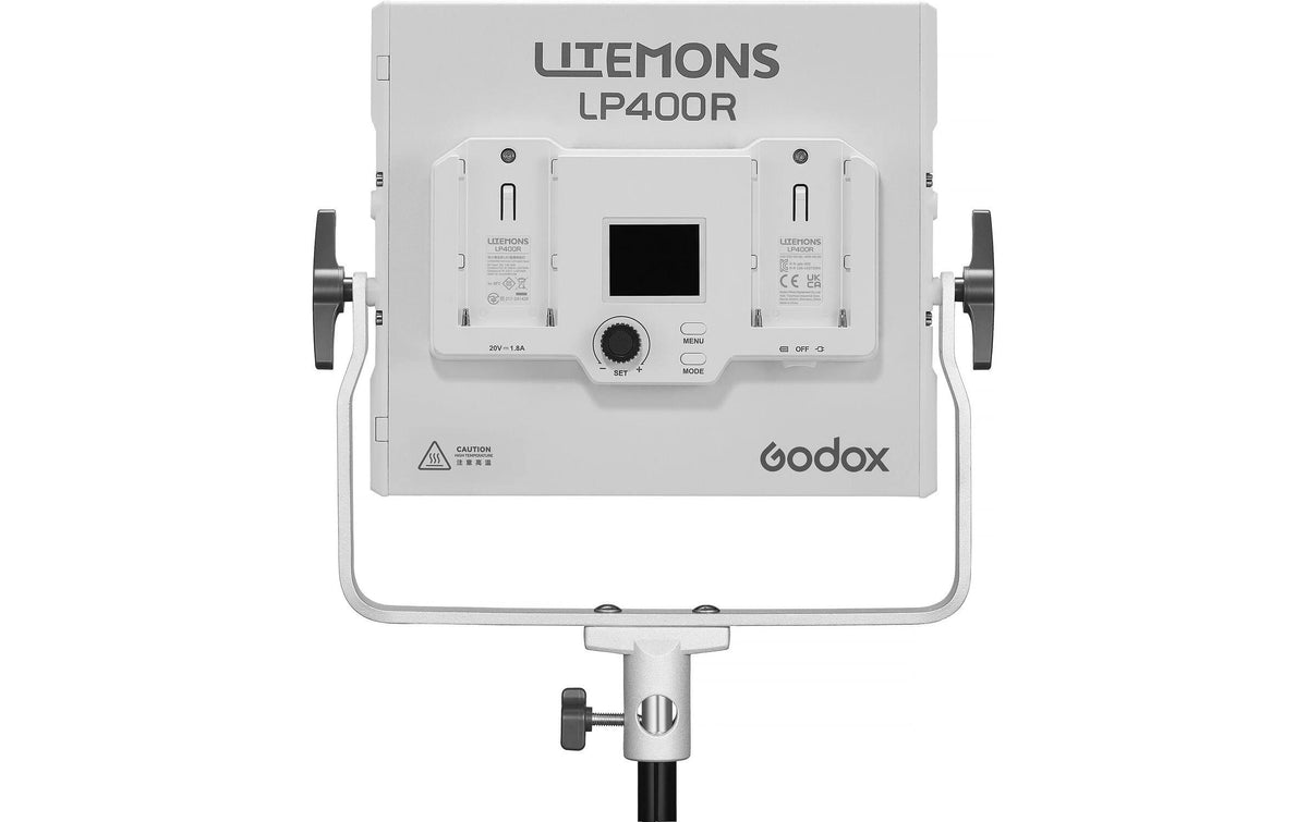 Godox Litemnos LP400R LED-Panel – RGB, 10000 Lux, 1800–10000 K, dimmbar, 229 × 201 × 69,5 mm