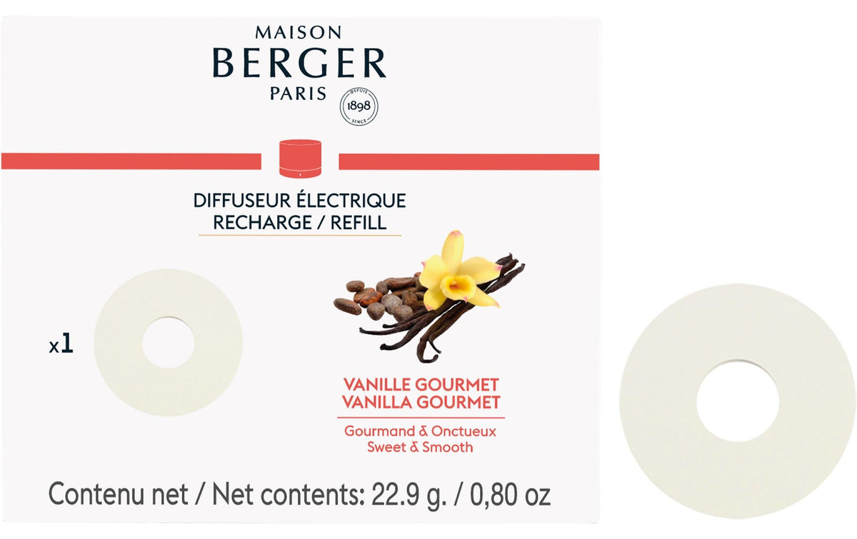 Maison Berger Paris Vanille Gourmet – Duftkartusche für Maison Berger tragbare elektrische Diffusoren