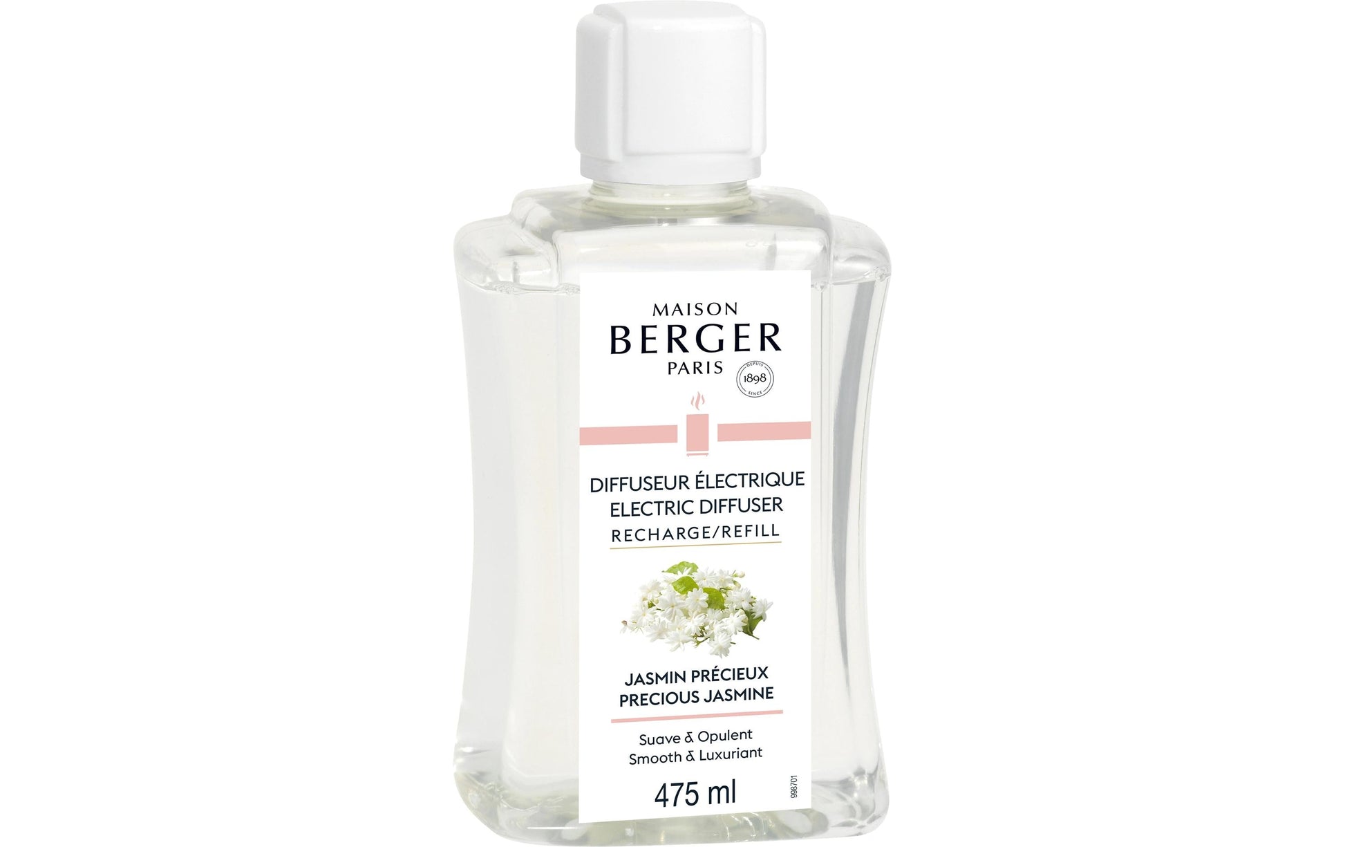 Maison Berger Paris Jasmin Précieux – Duftöl, 475 ml, für elektrische Diffusoren von Maison Berger Paris