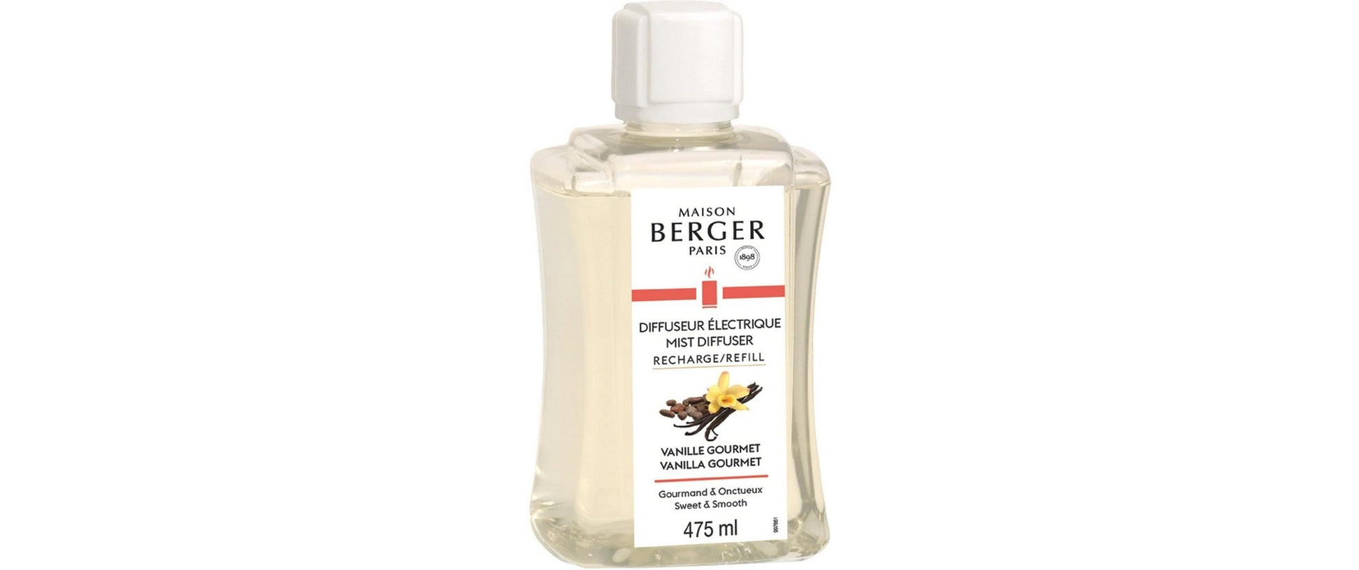 Maison Berger Paris Vanille Gourmet – Duftöl, 475 ml, für elektrische Diffusoren von Maison Berger Paris