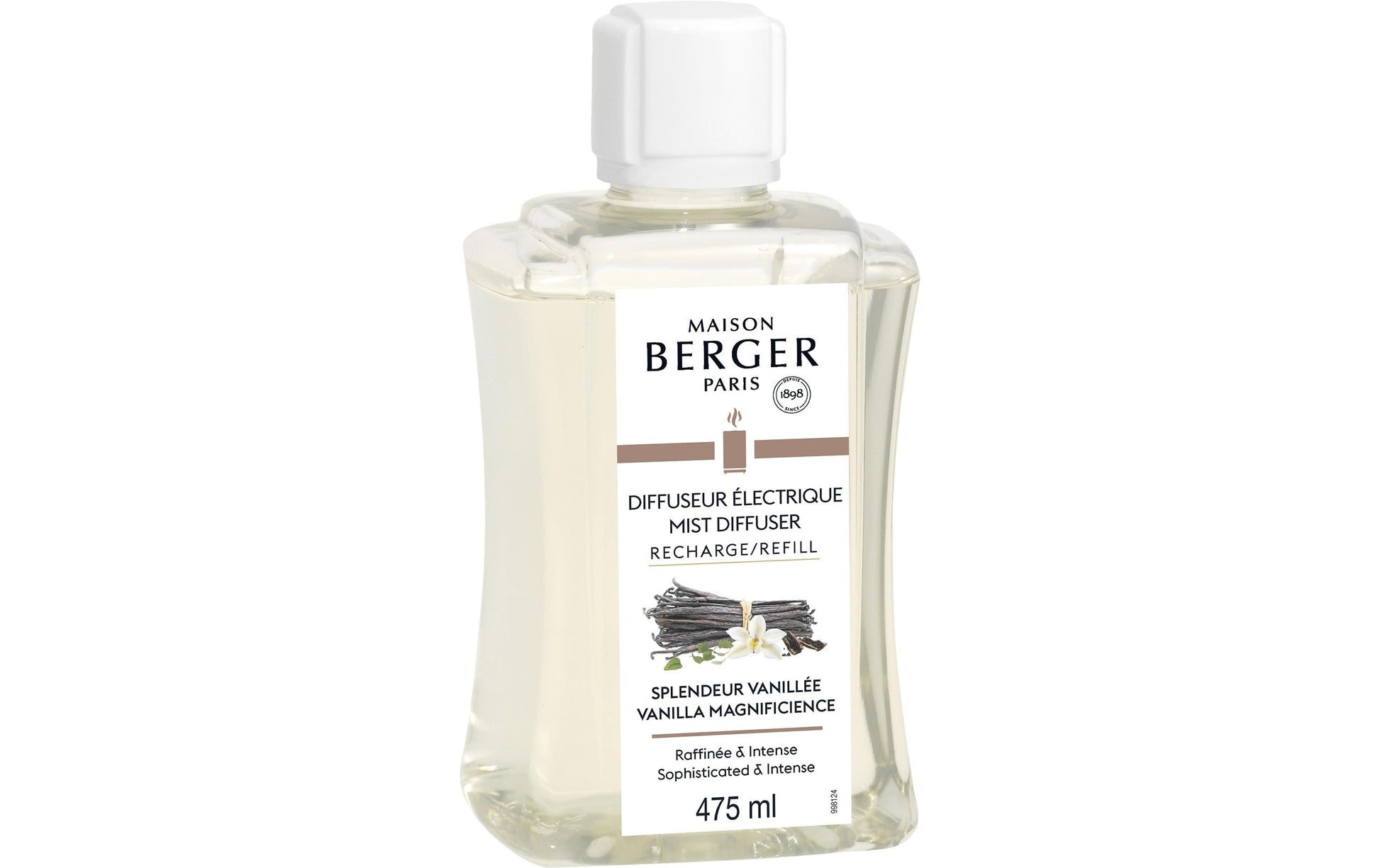 Maison Berger Paris Maison Berger Splendeur Vanillée – Duftöl, 475 ml, für elektrische Diffusoren von Maison Berger Paris