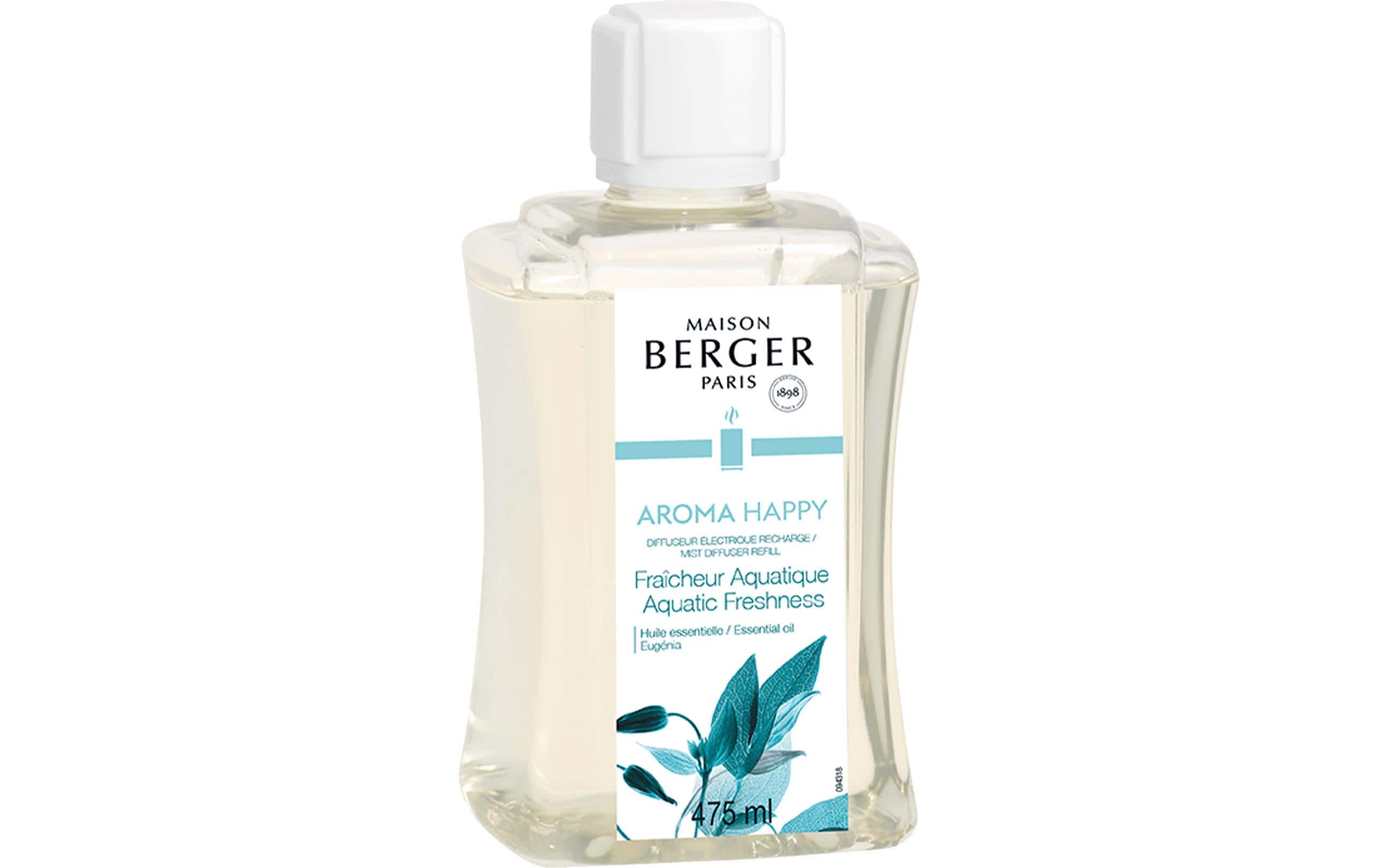 Maison Berger Paris Aroma Happy – Aquatische Frische – Duftöl, 475 ml