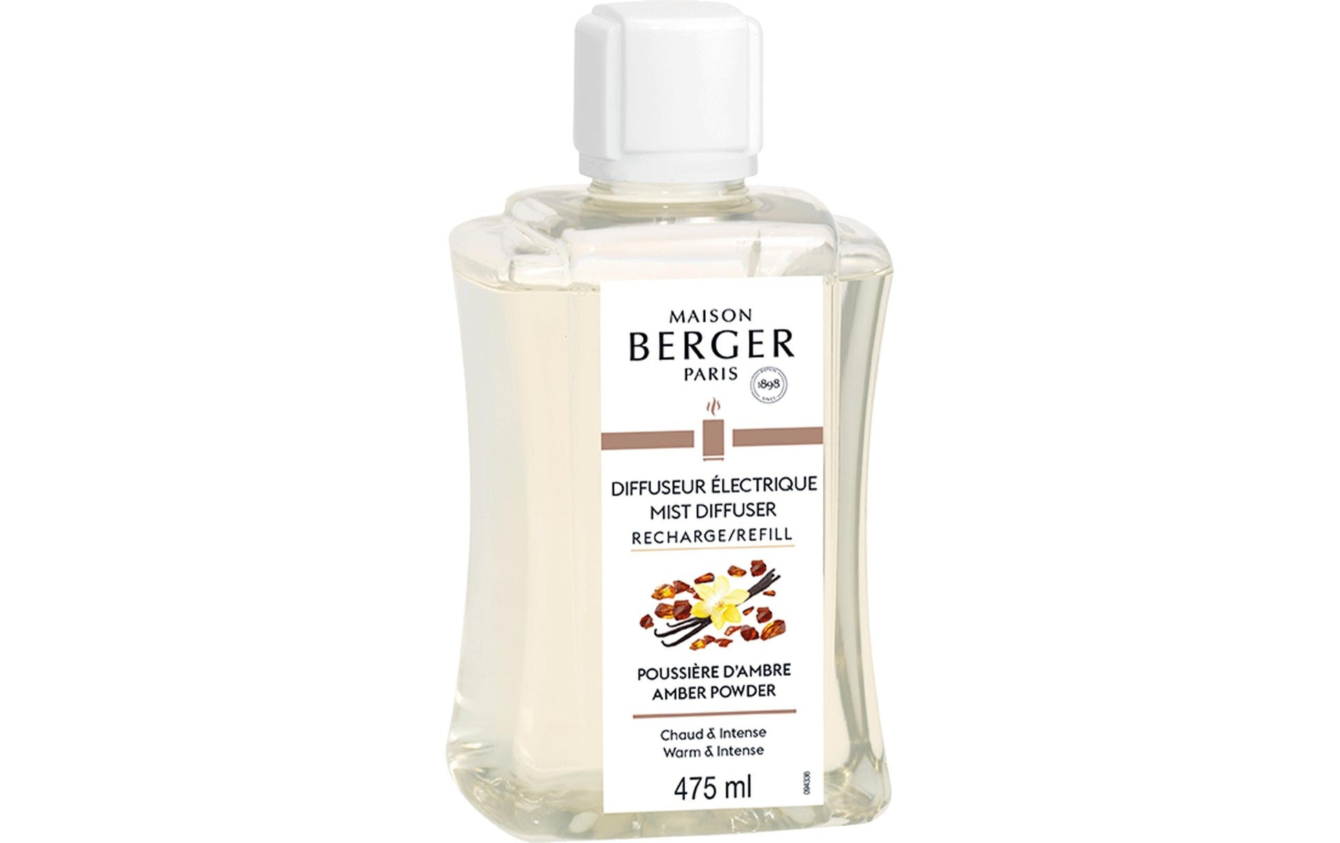 Maison Berger Paris Amber Dust – Duftöl, 475 ml, für elektrische Diffusoren von Maison Berger Paris
