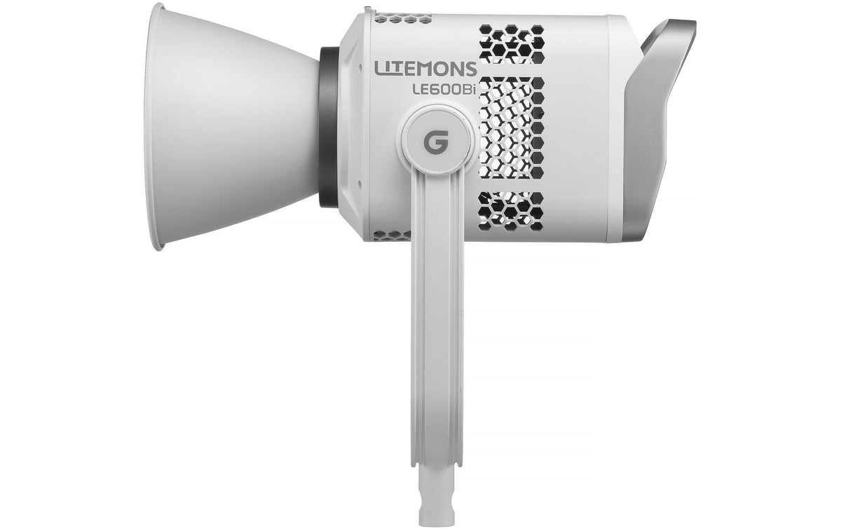 Godox Litemons LE600BI LED-Leuchte – Dimmbar, 2800–6500 K (Tunable White) – Weiss – 262×397×282 mm – 4,8 kg