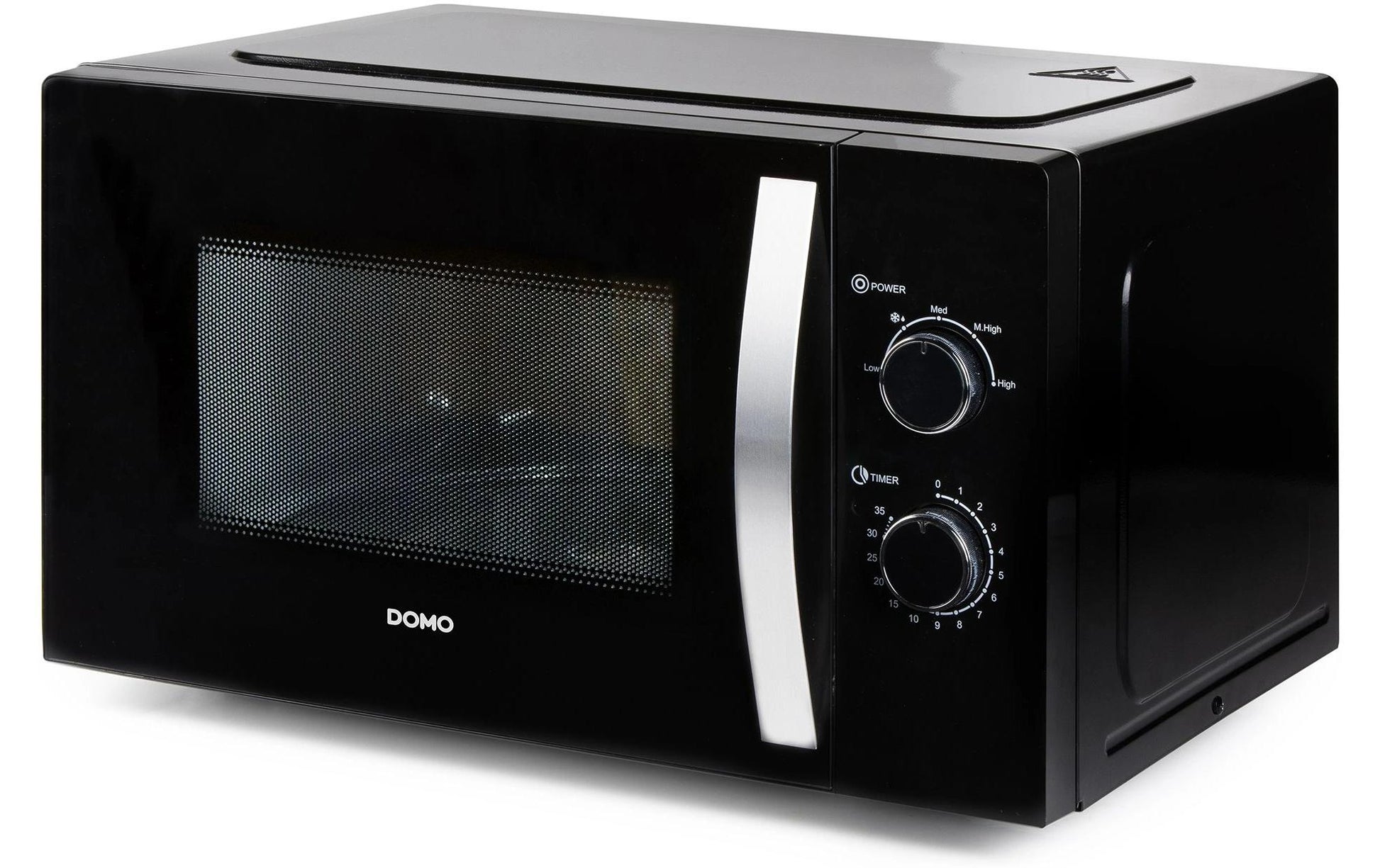 Domo Mikrowelle DO23001 – 30 l, 900 W – schwarz