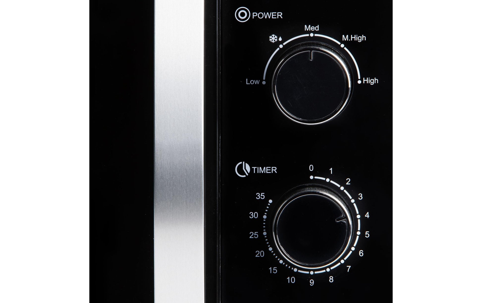 Domo Mikrowelle DO23001 – 30 l, 900 W – schwarz