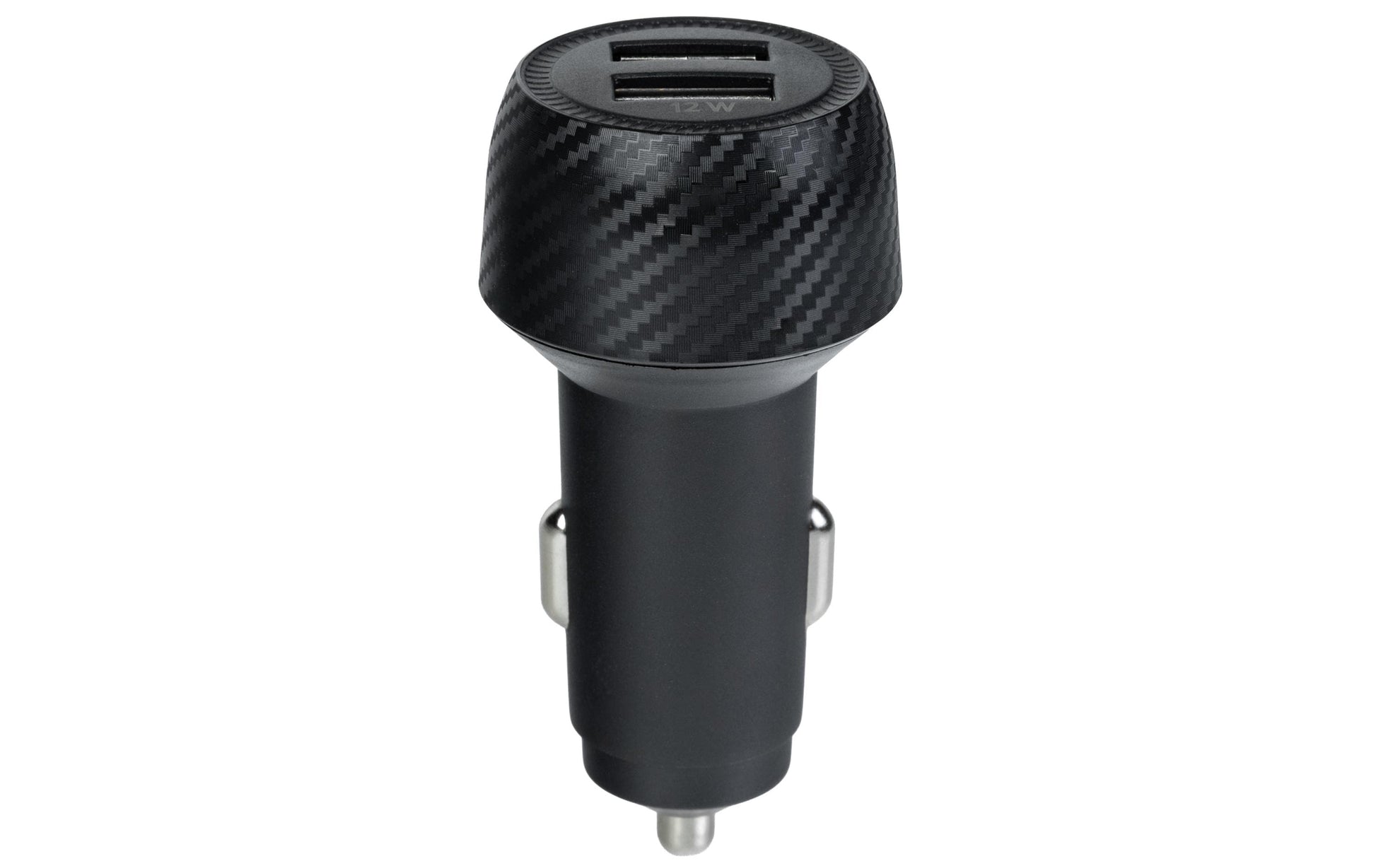 Nize Basic Dual – Auto-Ladegerät – 24 W – 2× USB‑A (12 W) – Schwarz