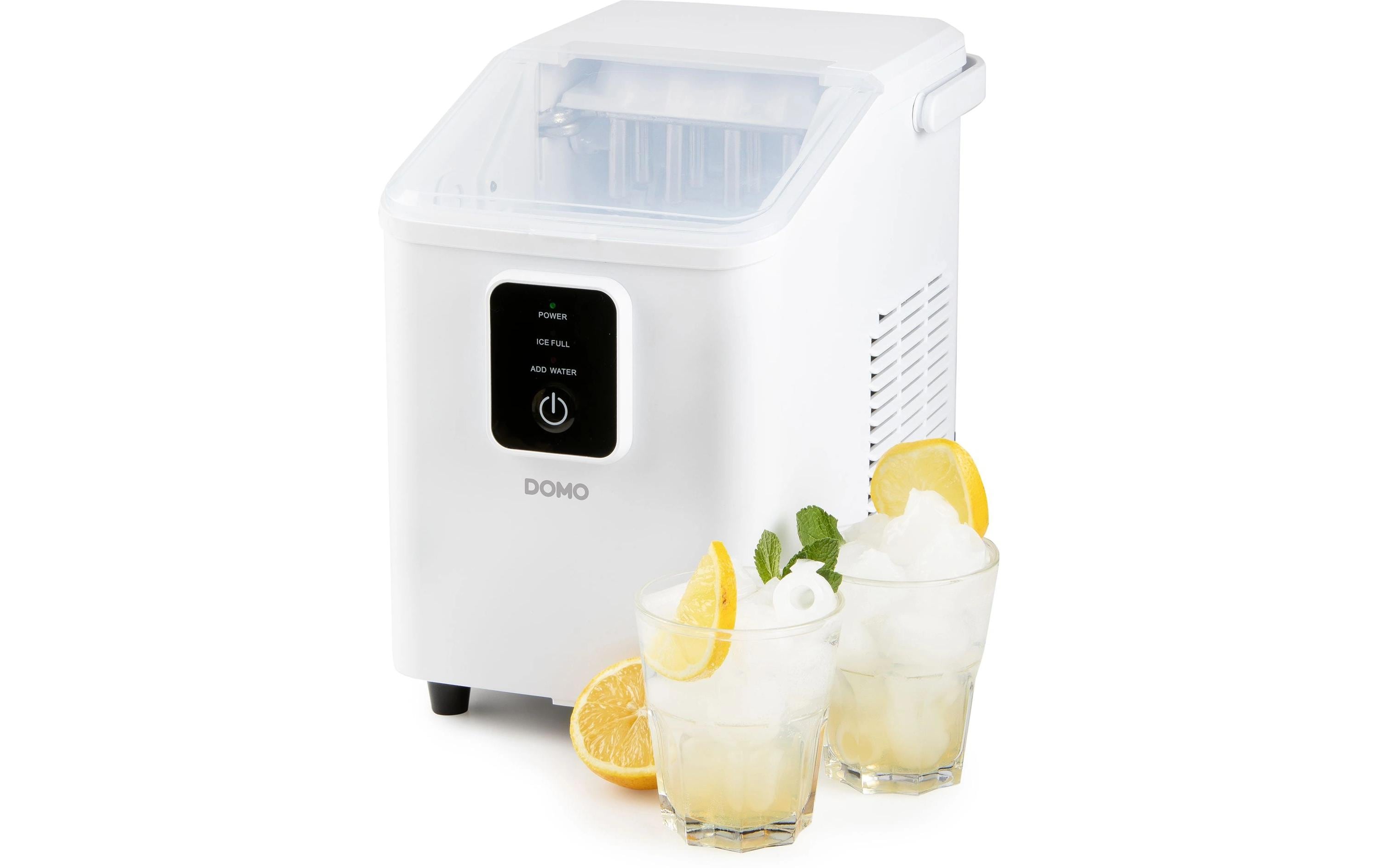 Domo Eiswürfelmaschine DO9292IB – 12 kg/24 h, 0,8 l – weiss/kunststoff