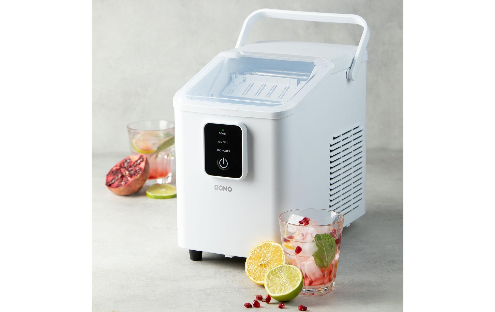 Domo Eiswürfelmaschine DO9292IB – 12 kg/24 h, 0,8 l – weiss/kunststoff