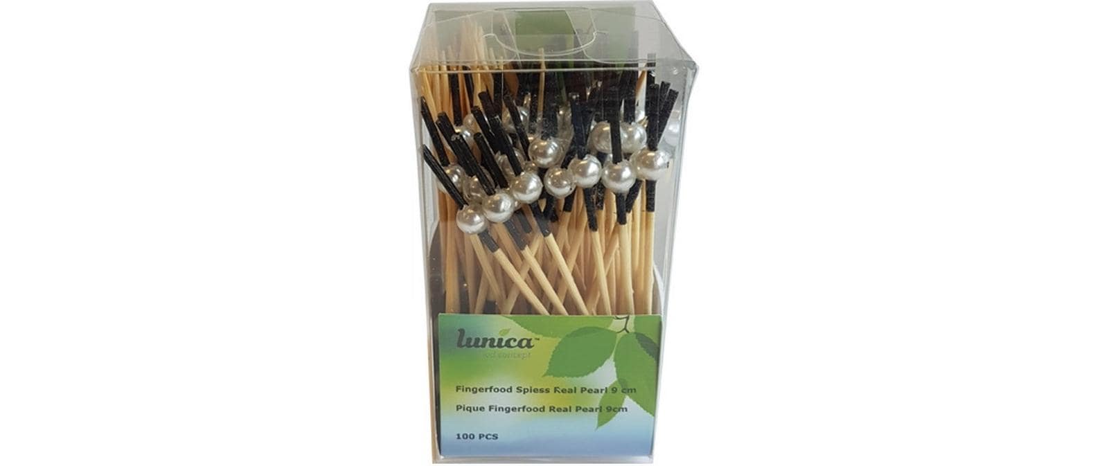 Haushaltsware Lunica Bambus-Spiesse – 9 cm – Bambus – 100 Stk