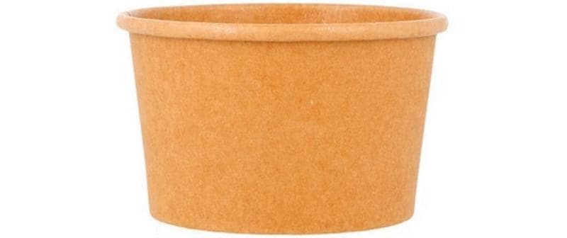 Webstar Becher, Karton (PE-beschichtet) – 2,4 dl, braun – 2000 Stk.