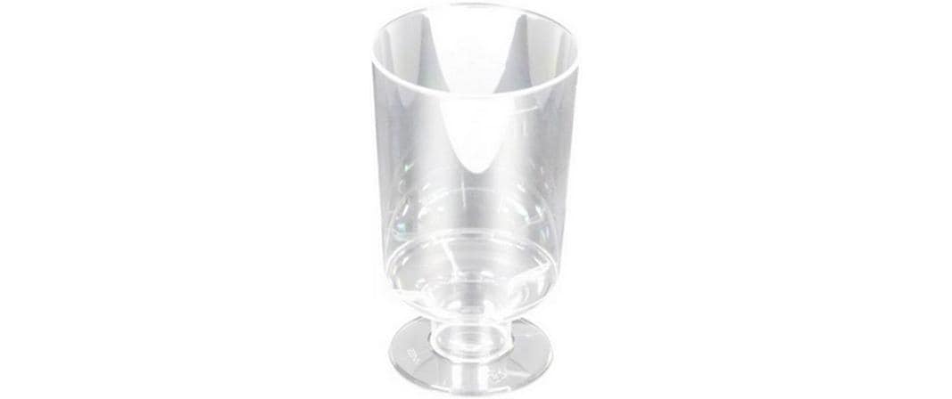 Webstar Weinglas-Becher, PS – 1,0 dl, transparent – 1 Stk.
