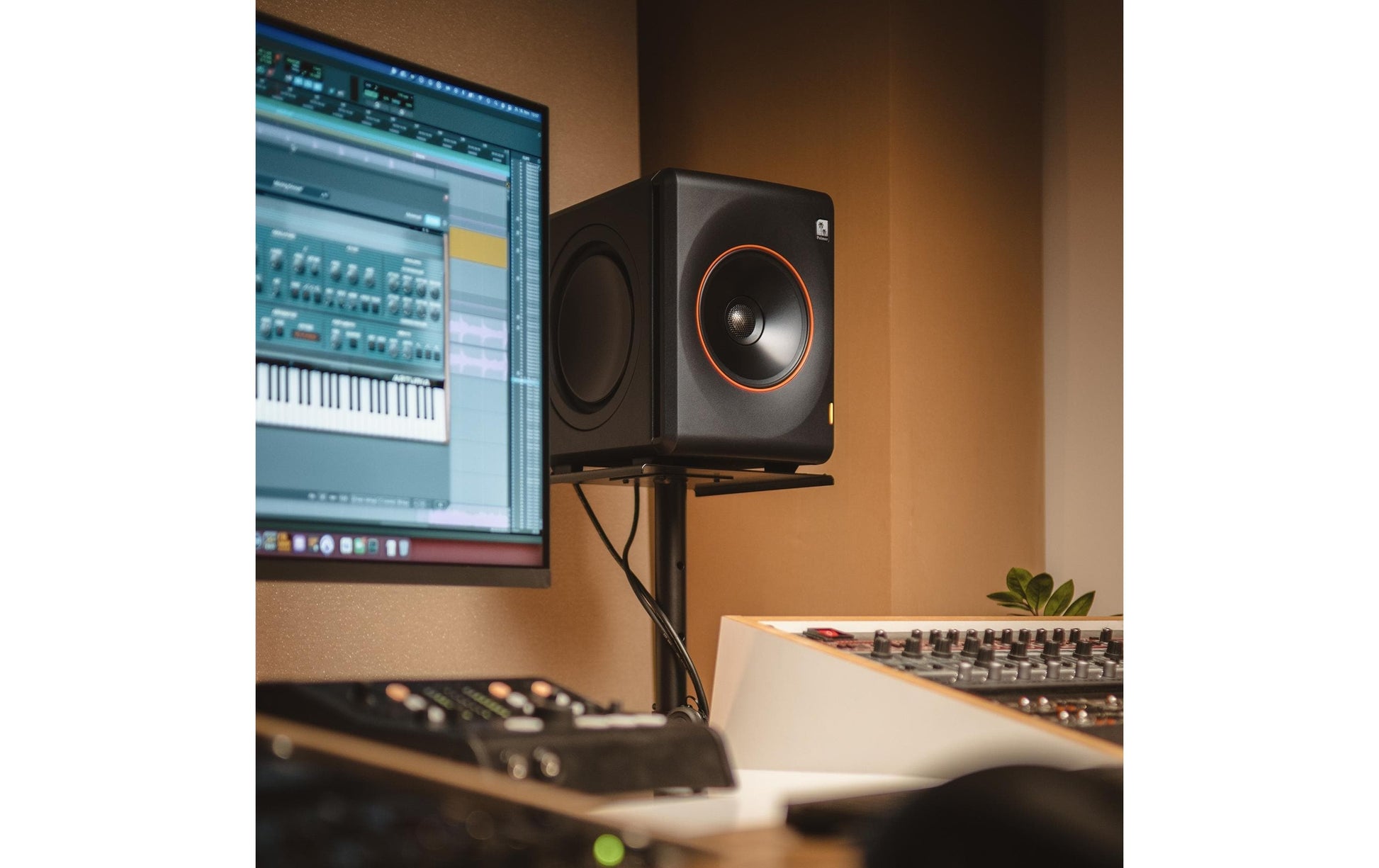 Palmer Studio Monitor Orbit 11 – Aktivlautsprecher – 3-Wege, 1000 W, Schwarz