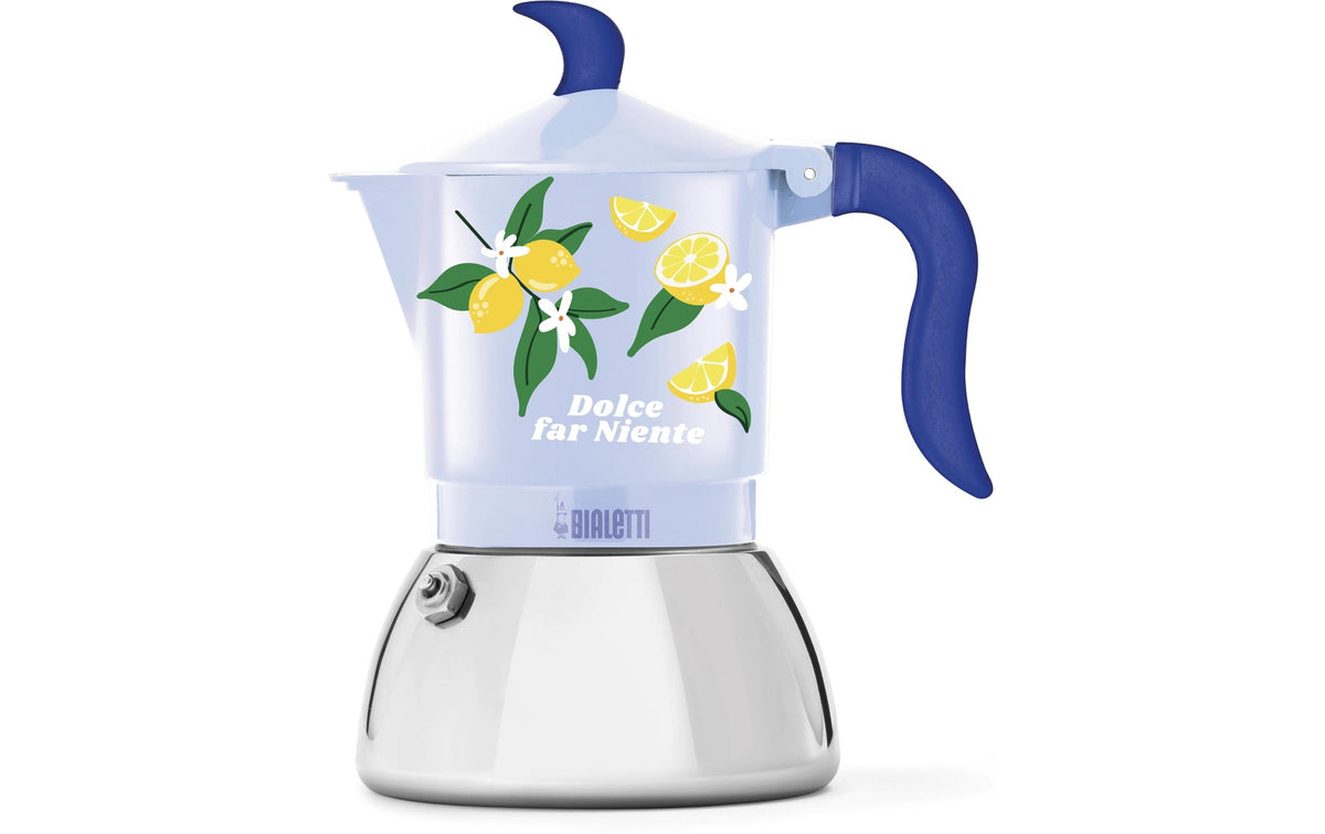 Bialetti Moka Fiammetta Ind French Press / Kaffeebereiter – für Elektro, Gas, Glaskeramik, 2 Tassen, Aluminium