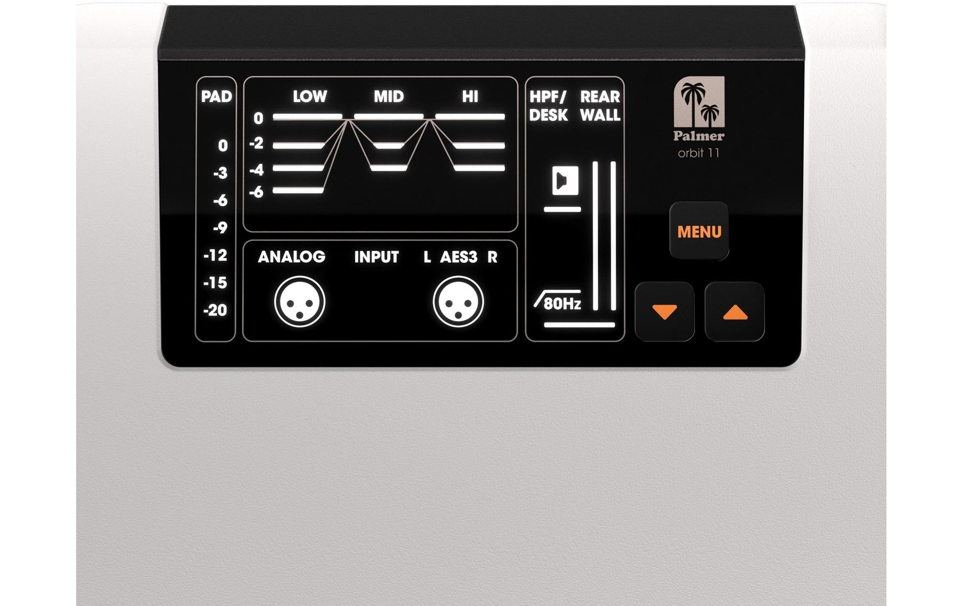 Palmer Orbit 11 – Studio-Monitor – 3-Wege, 1000 W, Weiss