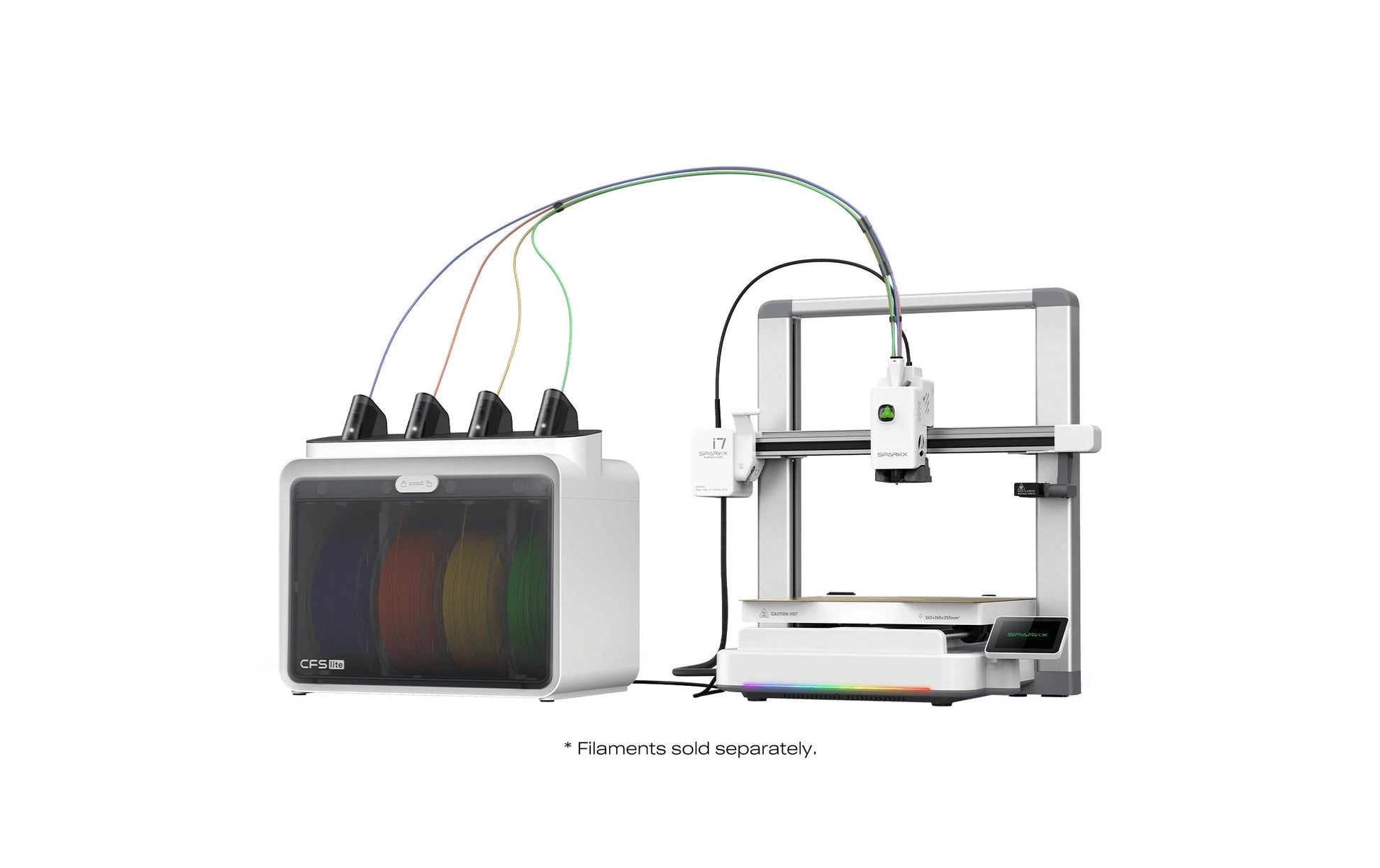 Creality 3D Creality SPARKX i7 FDM 3D-Drucker – min. Schichthöhe 0,05 mm – WLAN/USB – inkl. CFS