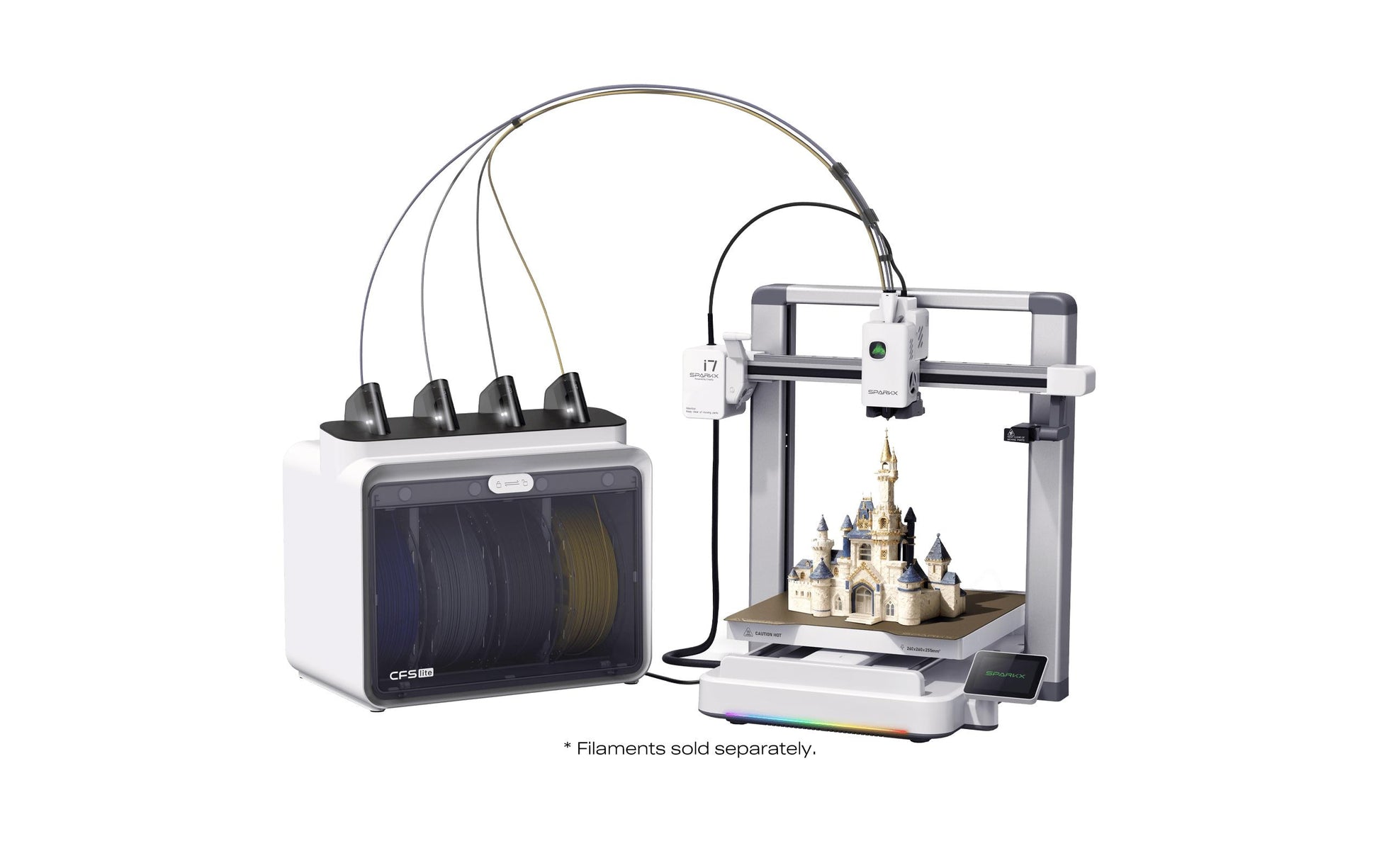 Creality 3D Creality SPARKX i7 FDM 3D-Drucker – min. Schichthöhe 0,05 mm – WLAN/USB – inkl. CFS