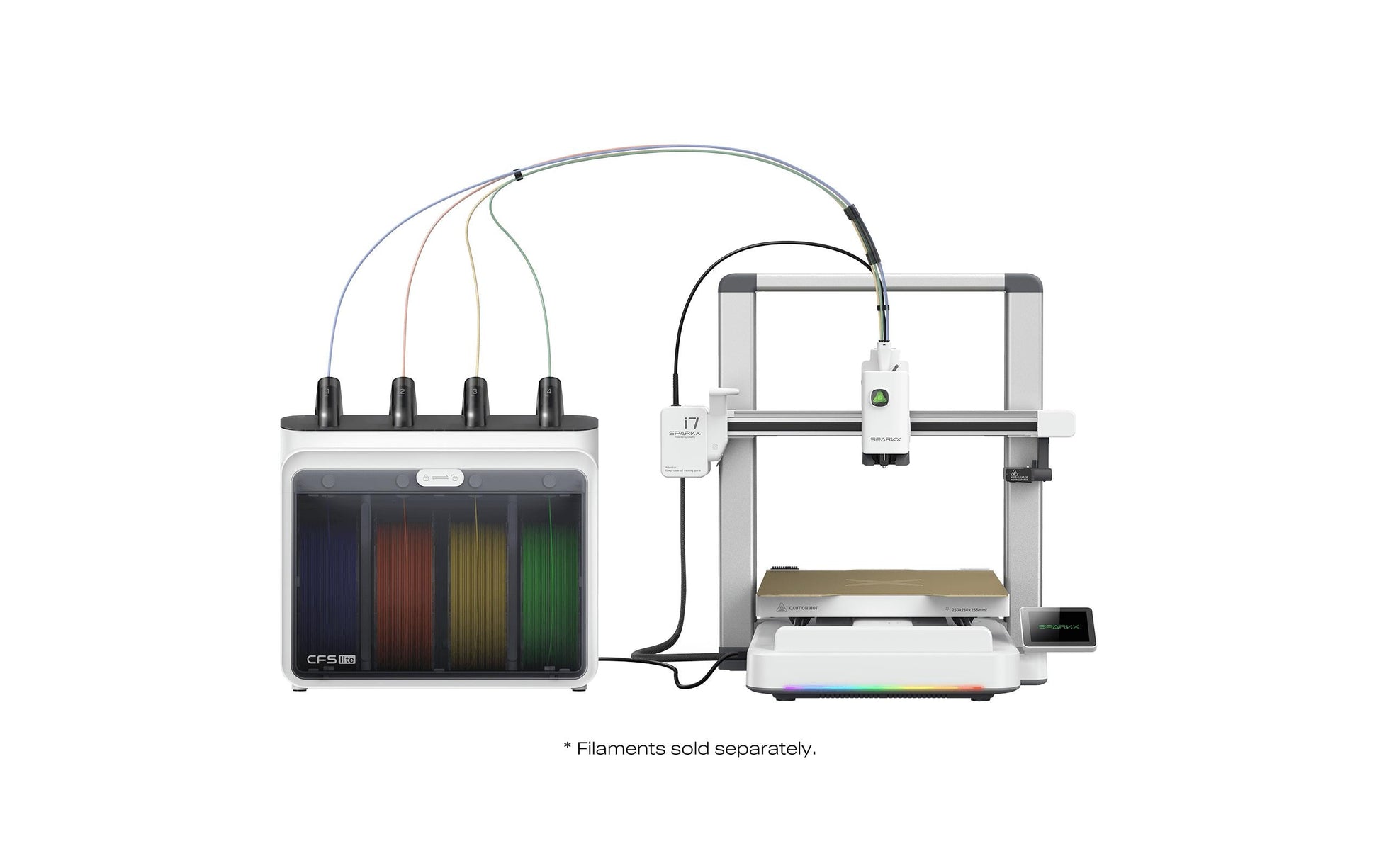 Creality 3D Creality SPARKX i7 FDM 3D-Drucker – min. Schichthöhe 0,05 mm – WLAN/USB – inkl. CFS