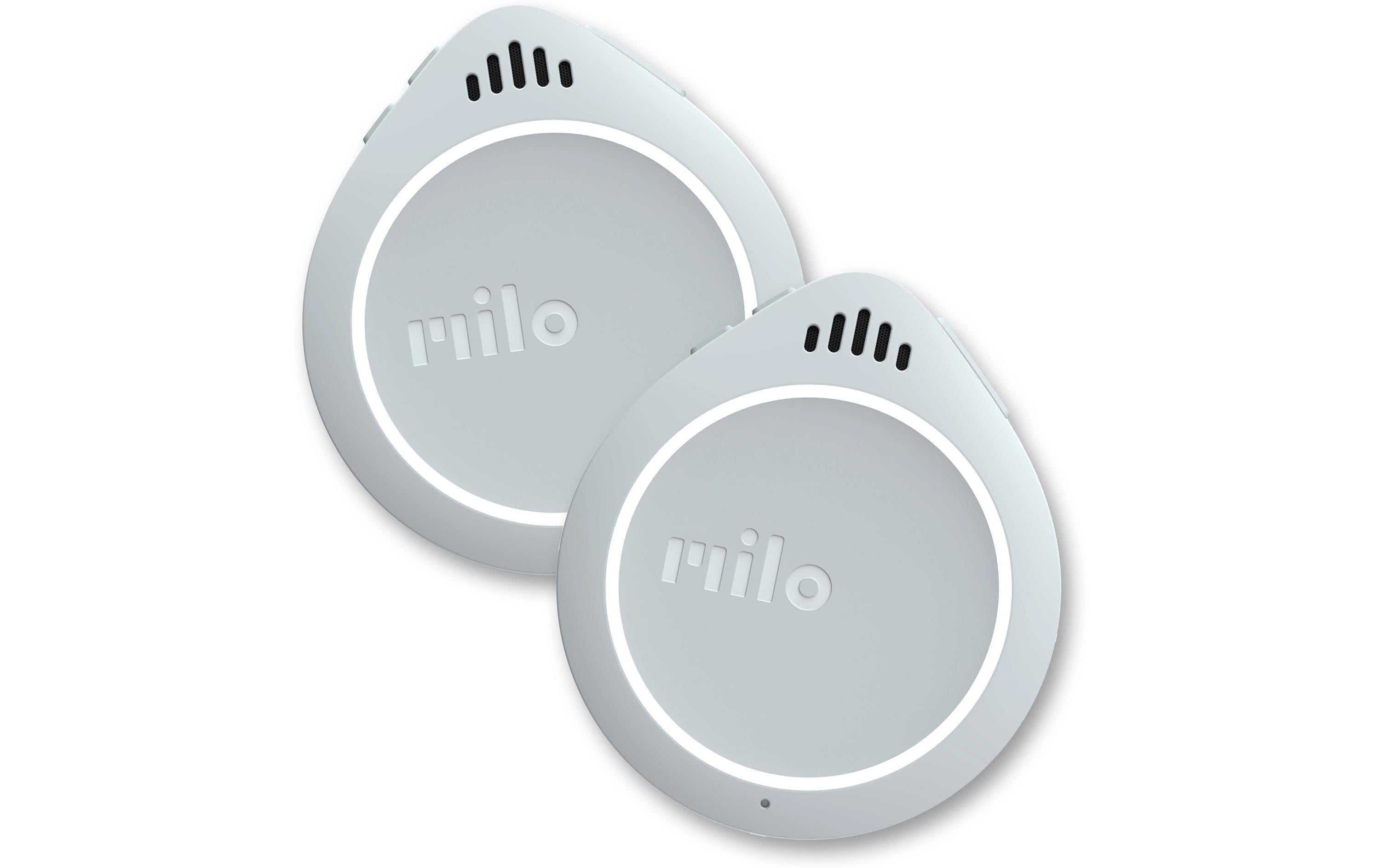 Milo 1 – Funkgerät (Set), Akkubetrieb, USB-C, Clip, Lenker, Weiss