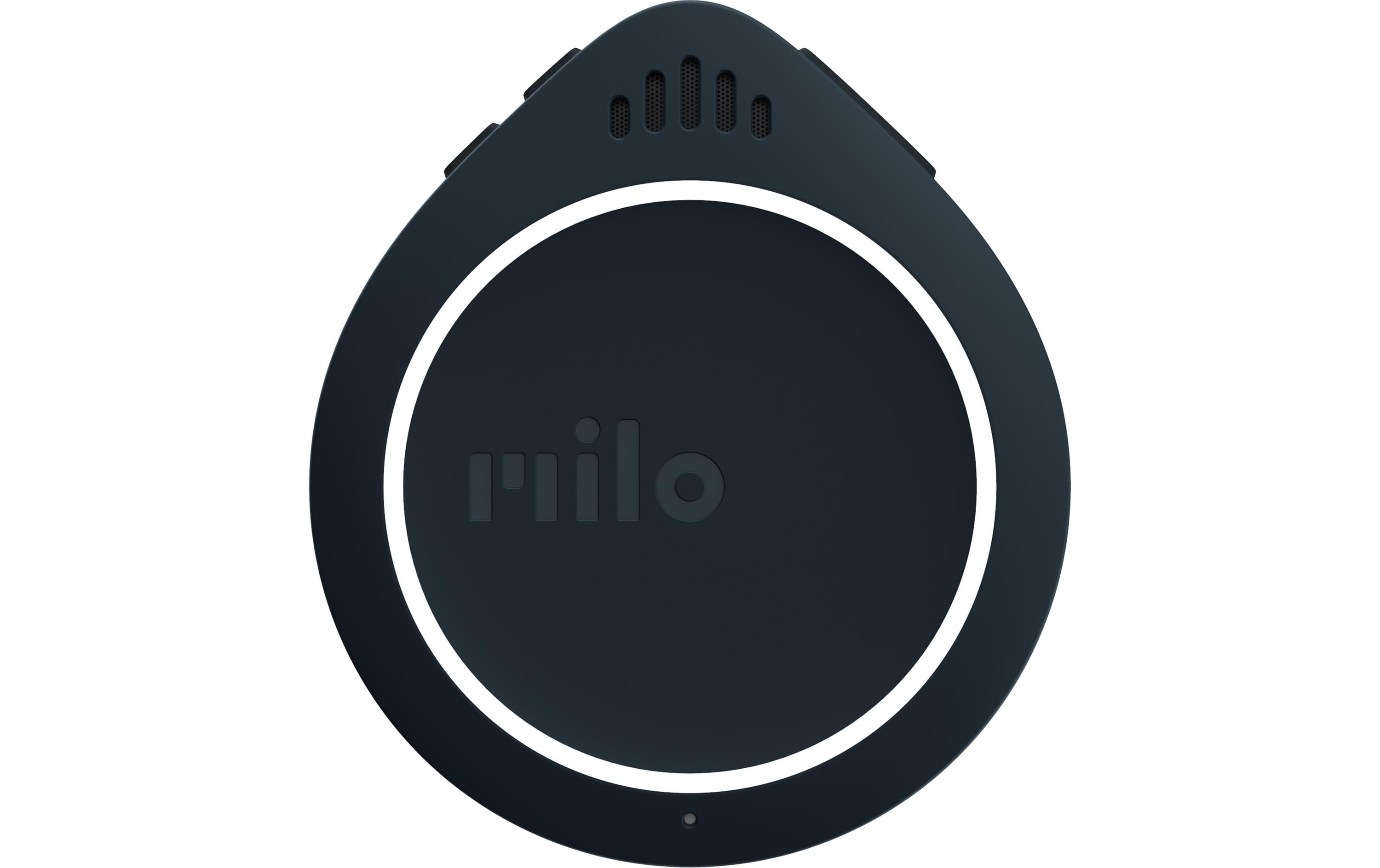 Milo 1 – Action-Kommunikator (Funkgerät), Akkubetrieb, 14 h Sprechzeit, Bluetooth, 3,5 mm, USB-C, Schwarz