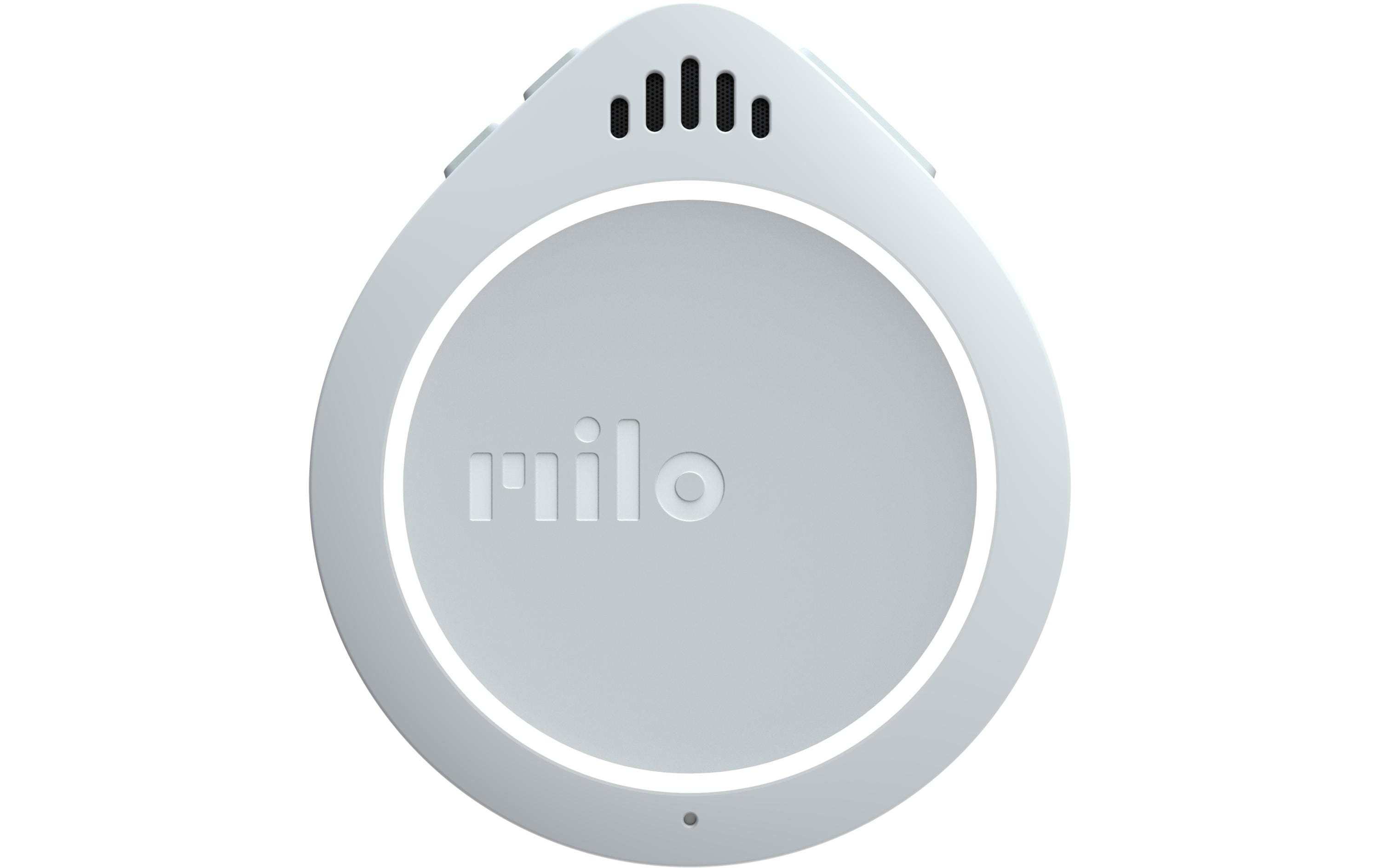 Milo 1 Action-Kommunikator – Funkgerät, Akkubetrieb, 14 h Sprechzeit, Clip/Lenker, USB-C, Weiss