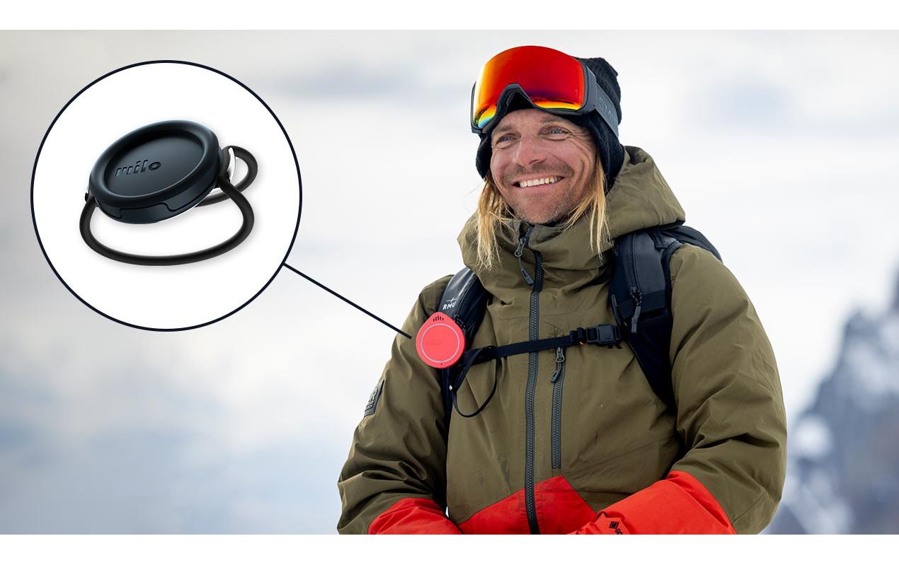Milo Action-Clip – Befestigungsclip – für Helm – manuell