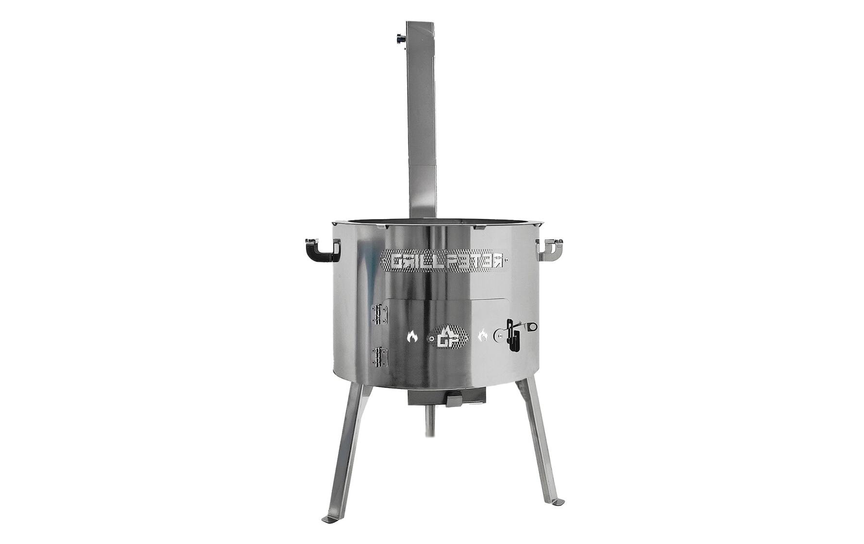 Grillpeter Holzkohlegrill Utschak Timur – Ø 45 cm, Edelstahl
