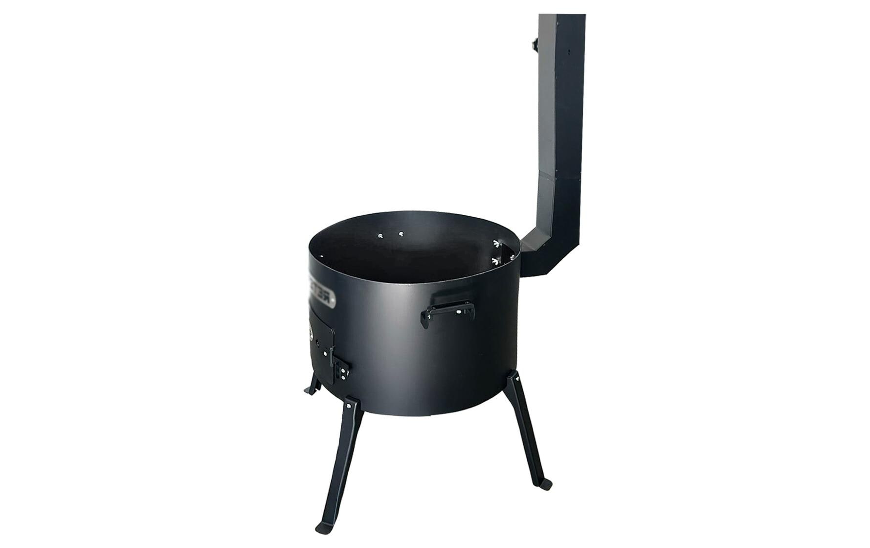 Grillpeter Feuerschale Ø50 × 120 cm, Stahl, schwarz, für Kazan