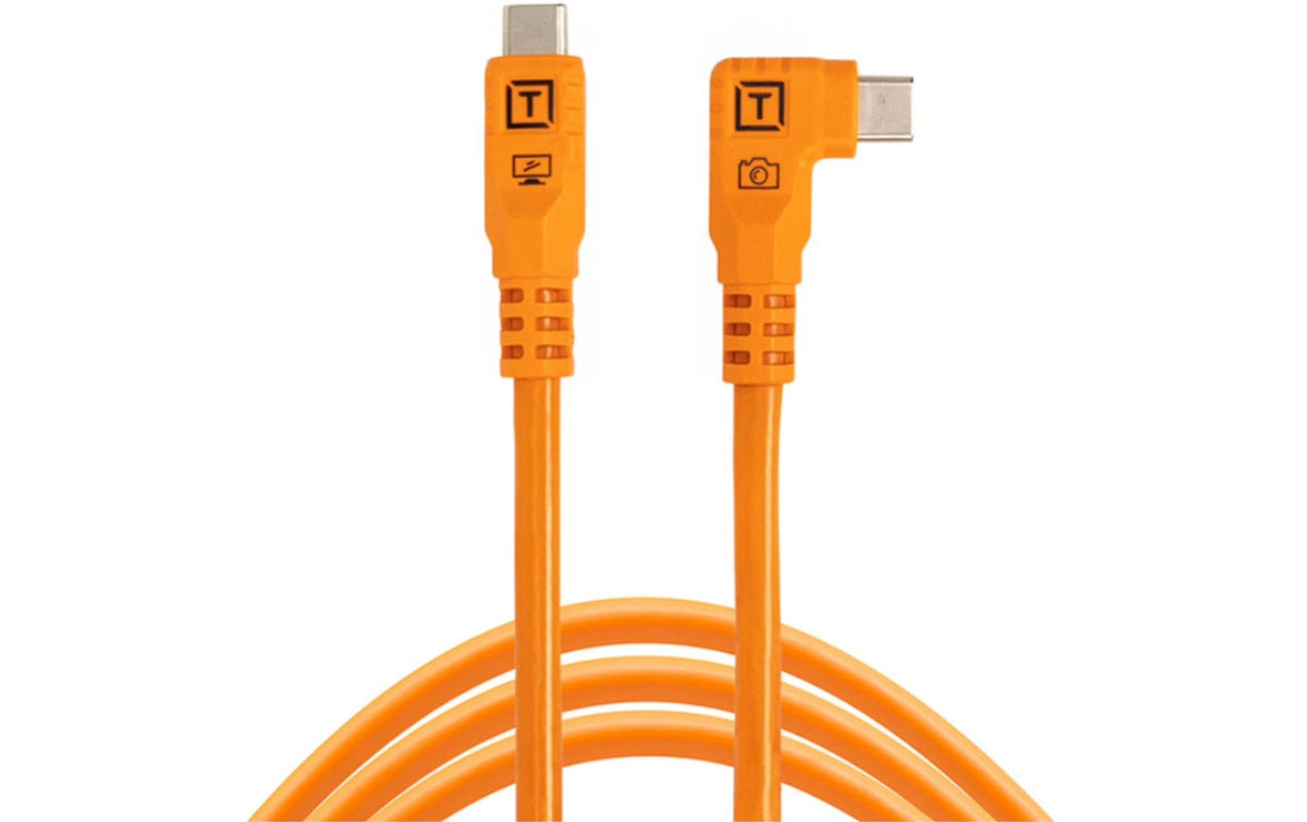 Tether Tools USB-C auf USB-C Kabel – 3 m – Orange