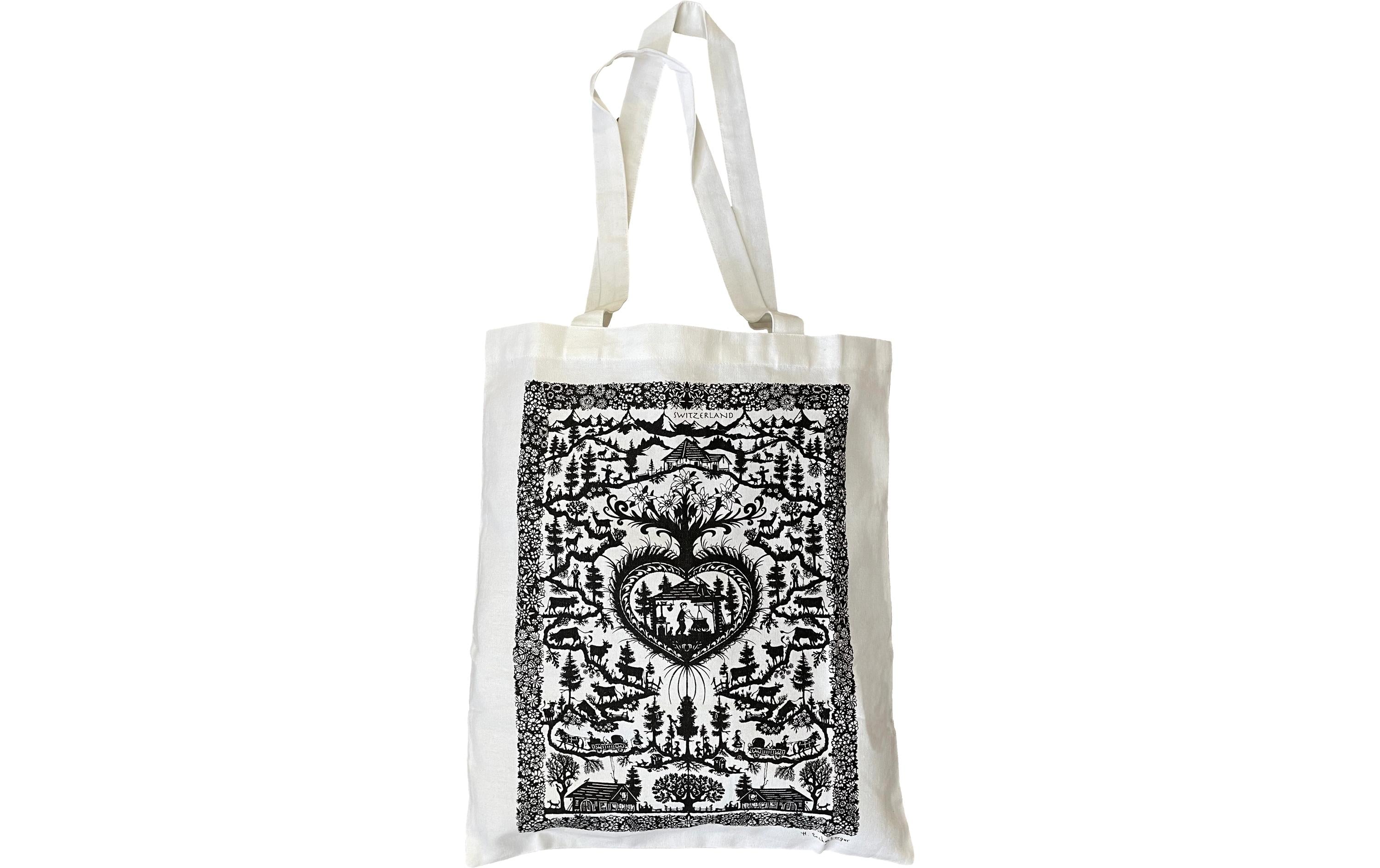Creanorm Stofftasche, Baumwolle, Weiss, 370×440 mm