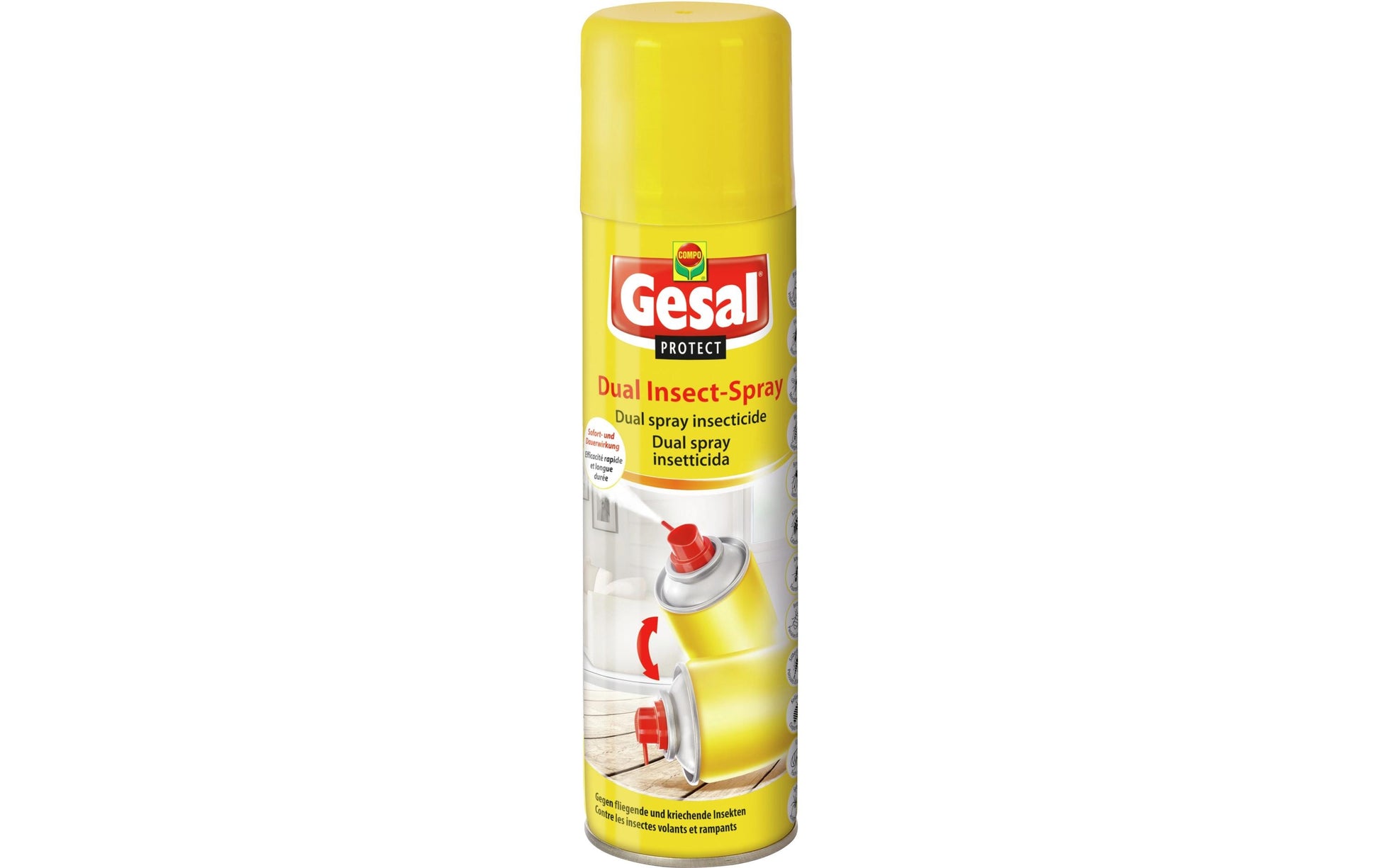 Gesal Protect Dual Insektenspray – 400 ml – für Insekten