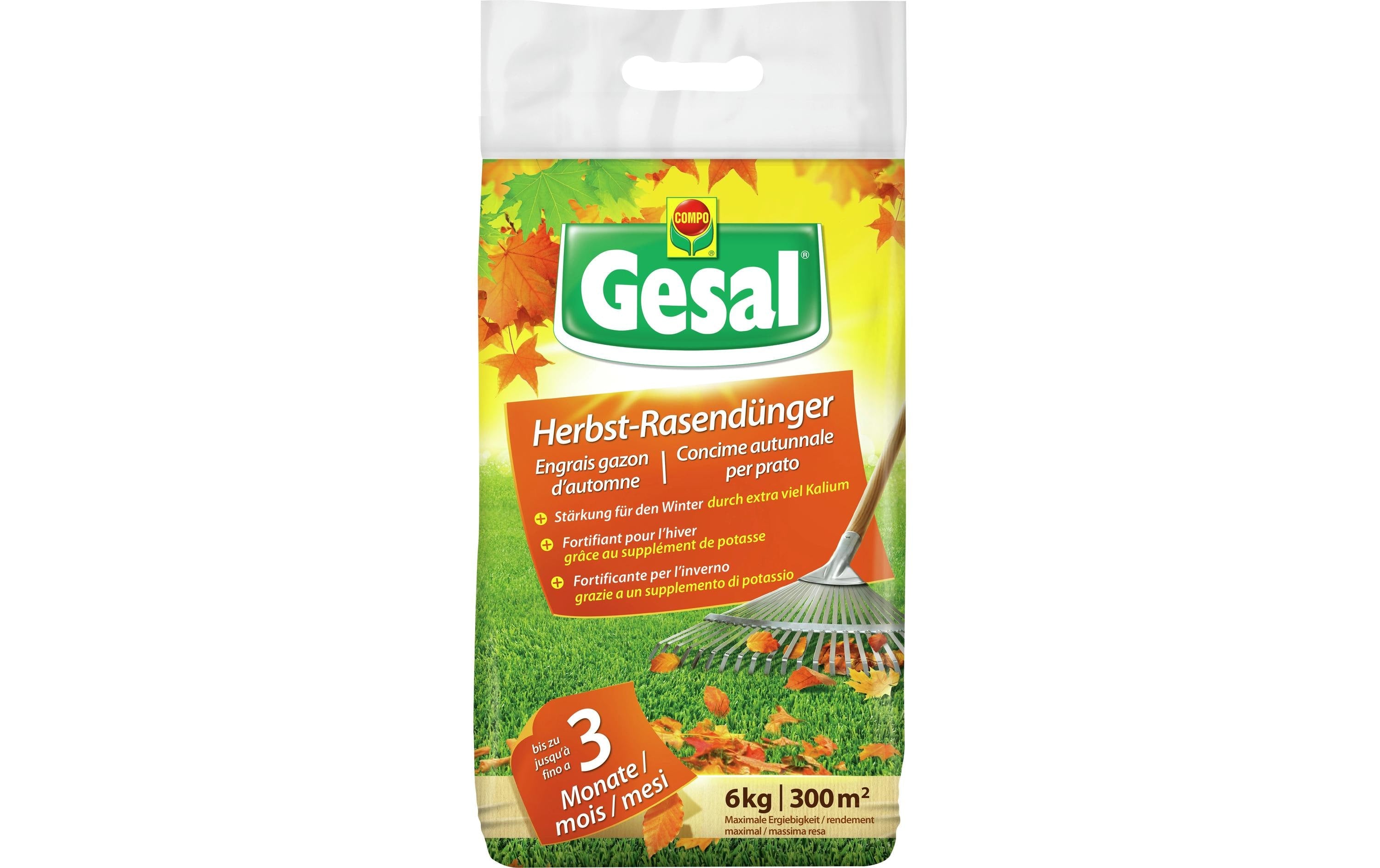 Gesal Rasendünger, Granulat – 6 kg