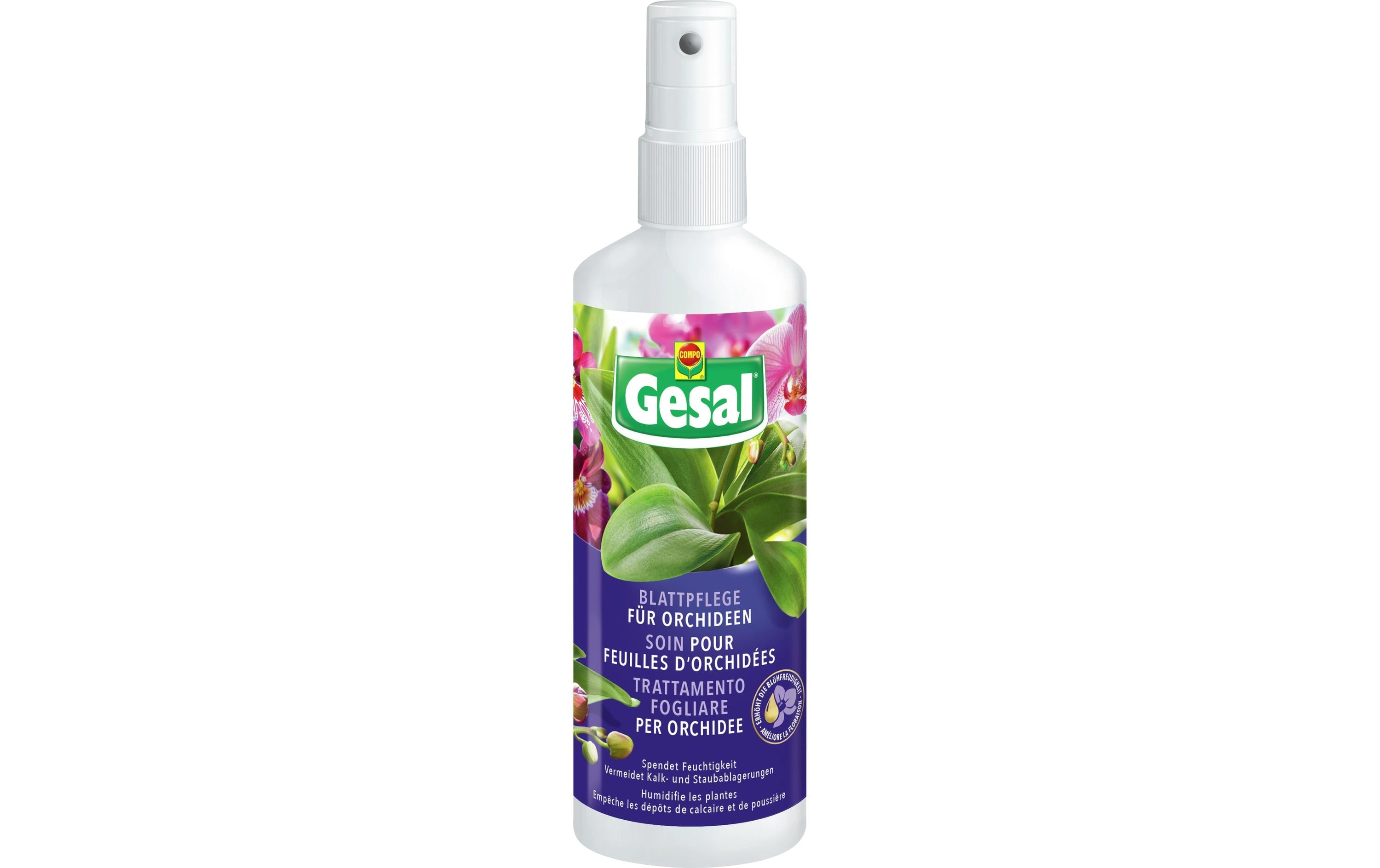 Gesal Blattpflege Spray, 0,3 l – für Orchideen