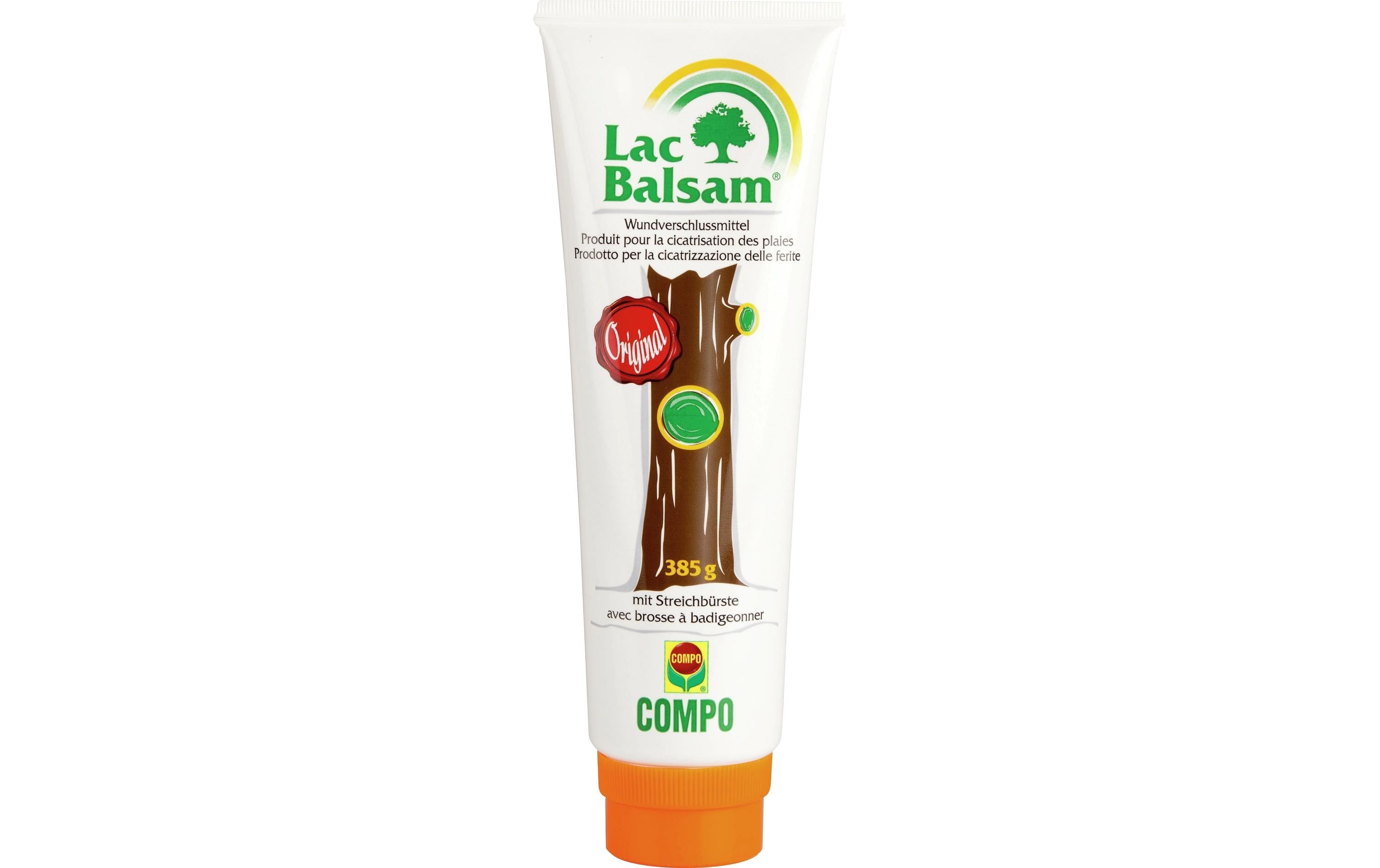 Gesal Wundverschlussmittel, Lac Balsam, 385 g, Kunstharz-Dispersion, pastös – für Obst, Sträucher und Stauden