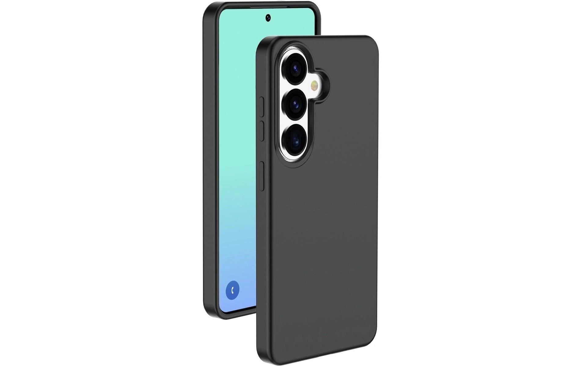 Cellularline Sensation+ Backcover – für Samsung Galaxy S26, Silikon, Schwarz