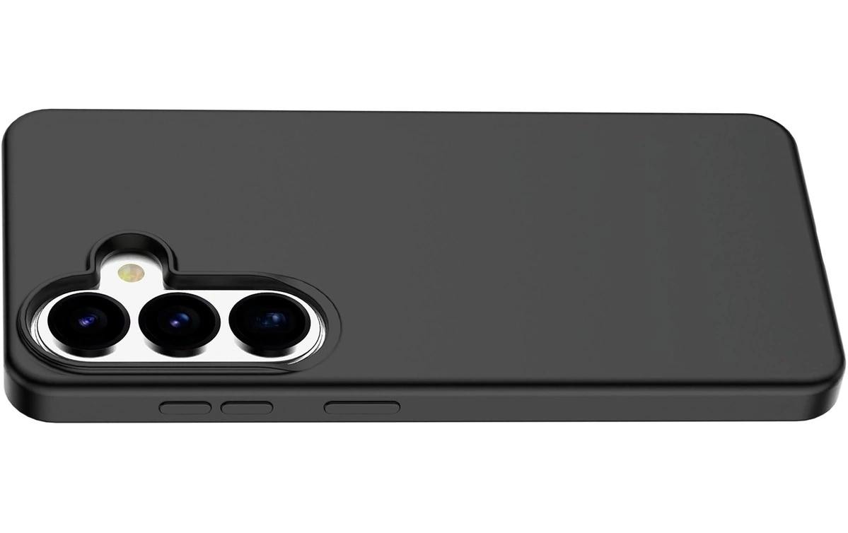 Cellularline Sensation+ Backcover – für Samsung Galaxy S26, Silikon, Schwarz