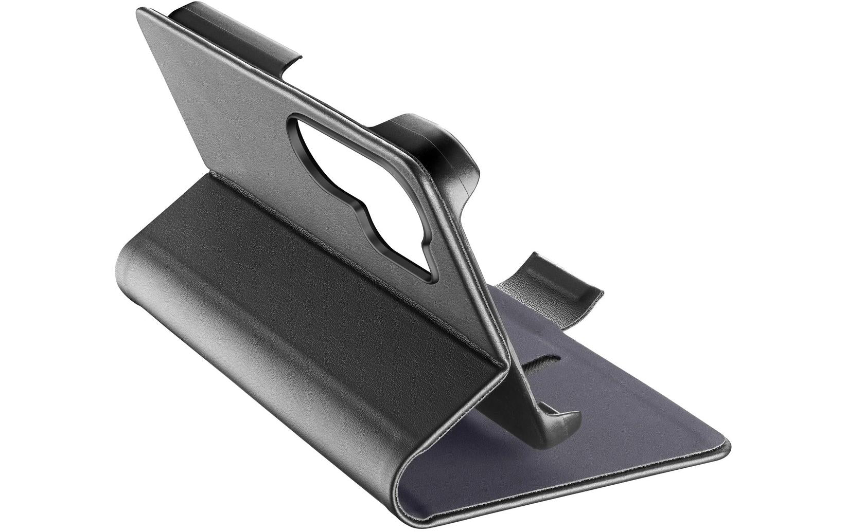 Cellularline Book Folio – für Samsung Galaxy S26 Ultra, mit Ständer, mit Kartenfach, PU, Schwarz