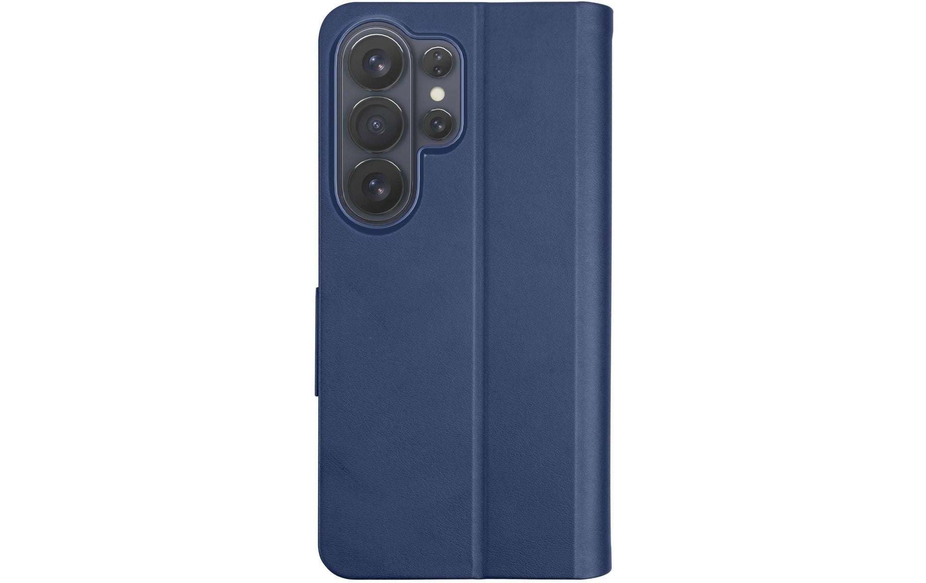 Cellularline Book Folio – für Samsung Galaxy S26 Ultra, mit Ständer, mit Kartenfach, PU, Blau