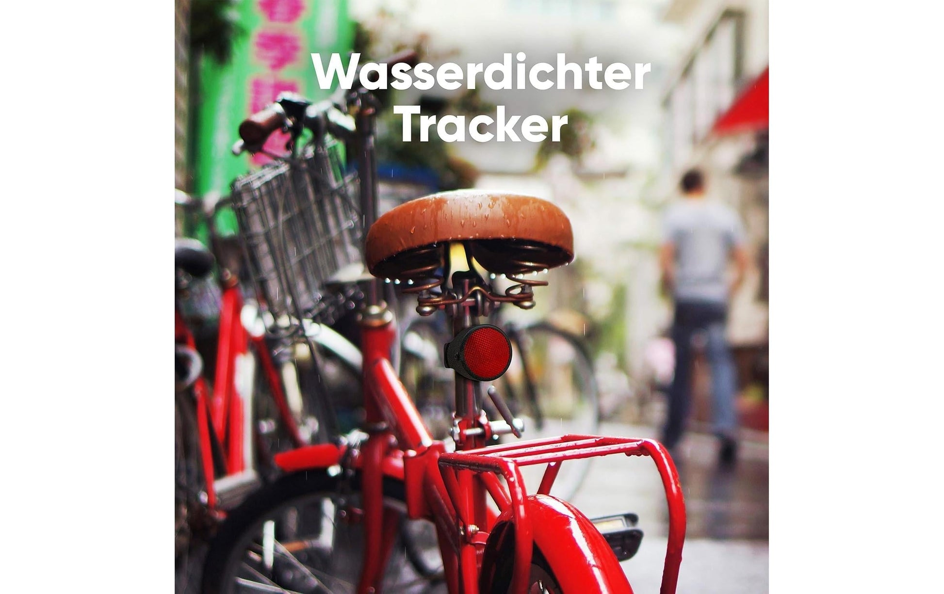Invoxia GPS Bike Tracker – Schwarz, für Android, iPhone