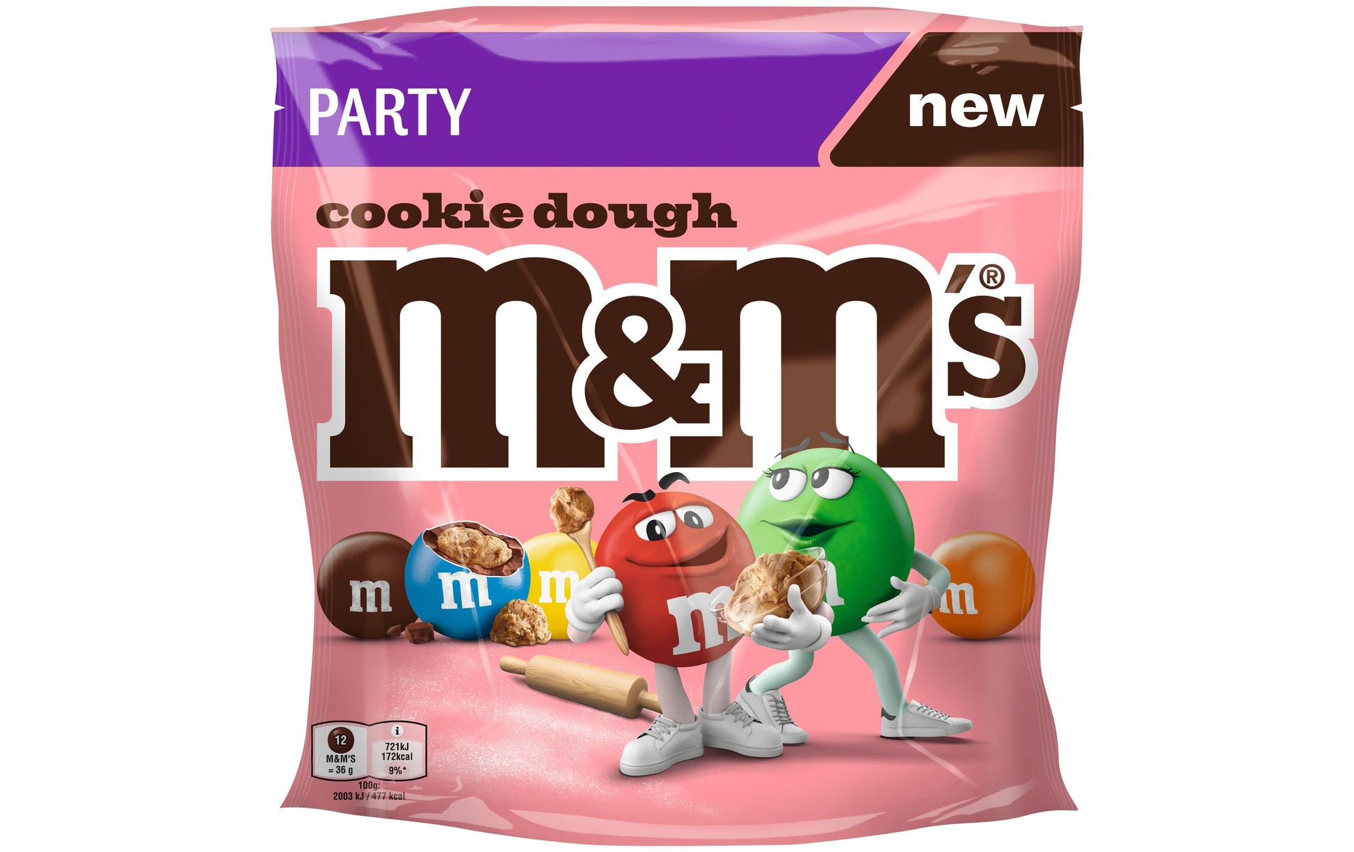 M&M's Schokolinsen – Cookie Dough – 675 g